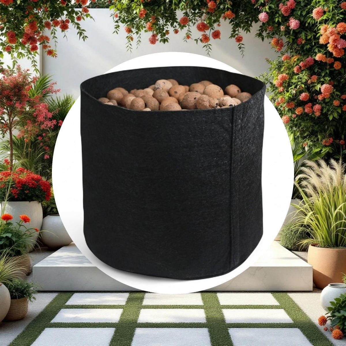 10 Gallon Black OneDeal Fabric Grow Pot - Image 2