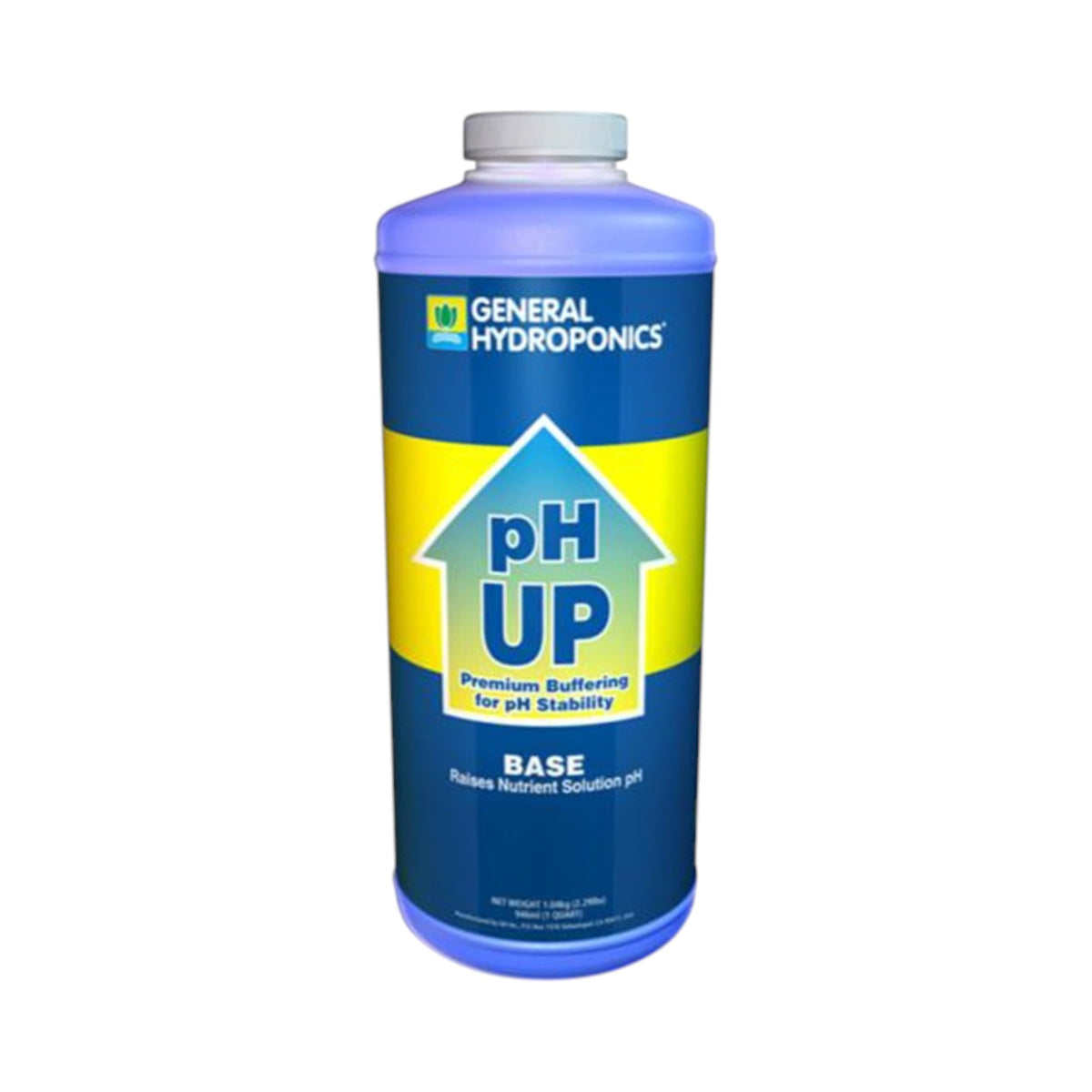 General Hydroponics pH Up 1 Quart