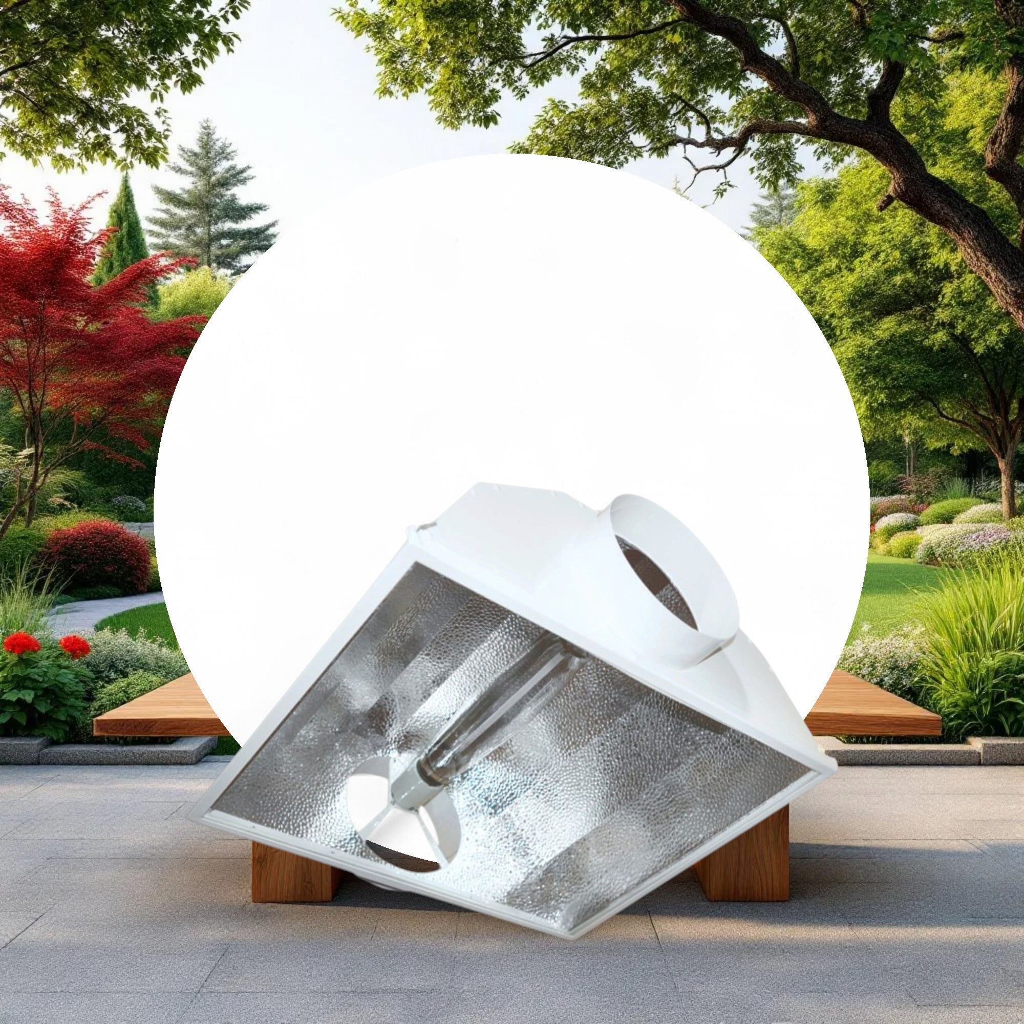8'' Hinged Air-Cooled Reflector - Image 4