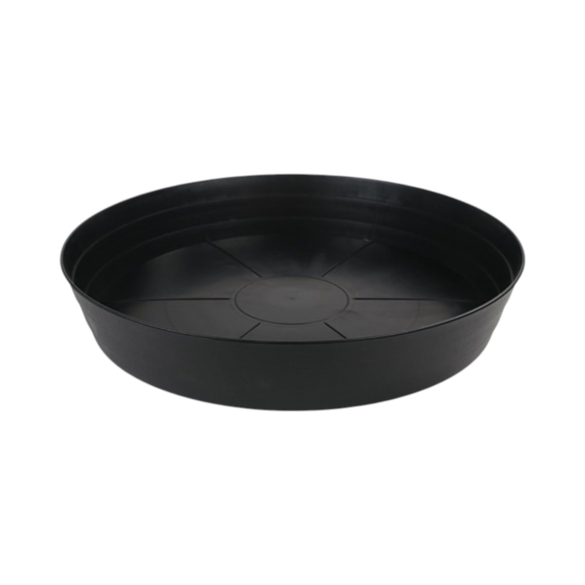 Grow1 25" Premium Black Injection Pot Saucers