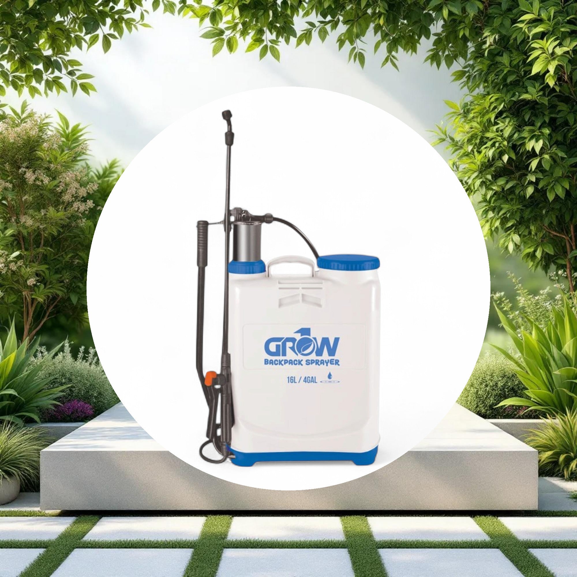 GROW1 Backpack Sprayer 16L/4Gal - Image 2