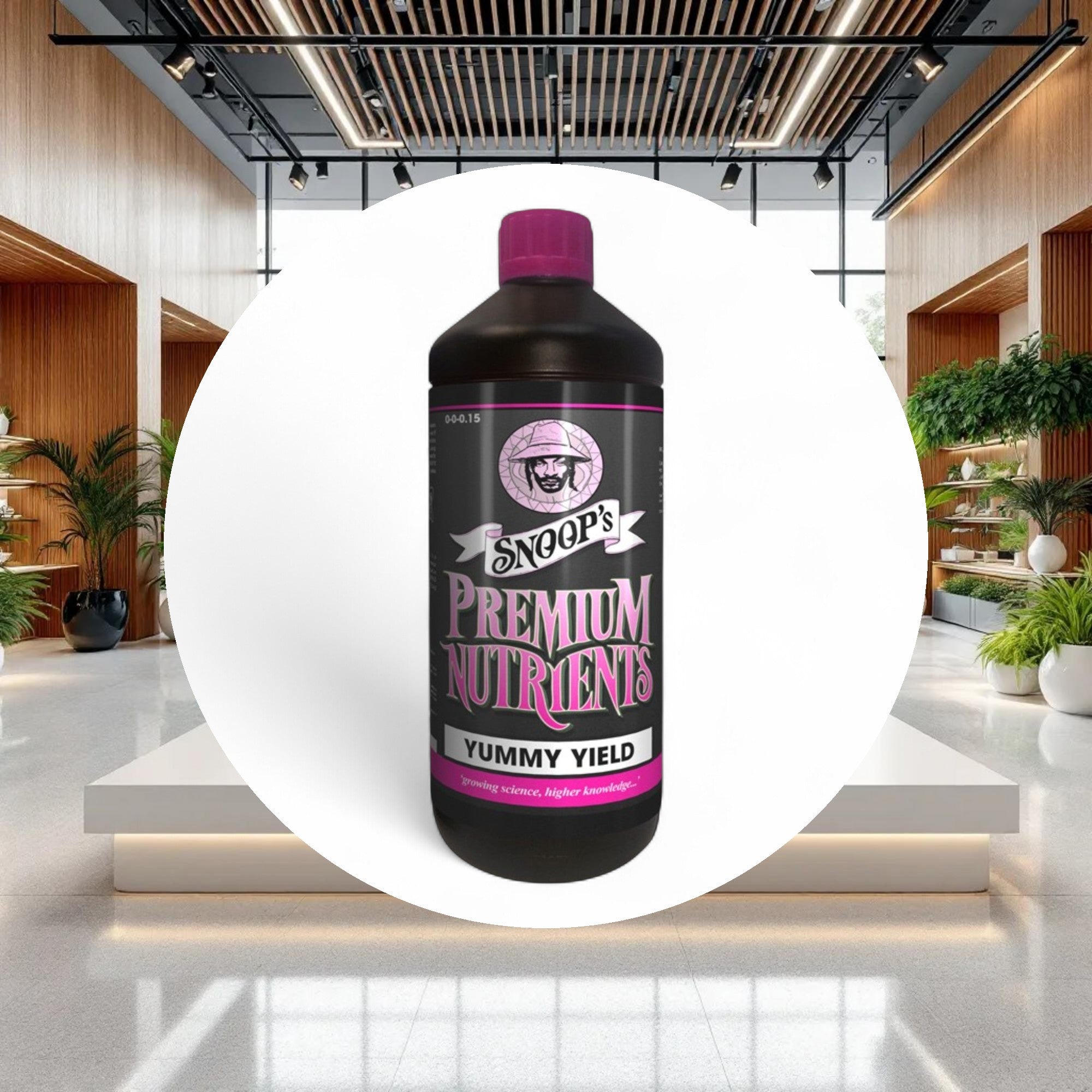 Snoop's Premium Nutrients Yummy Yield 1ltr 0-0-0.15 - Image 3