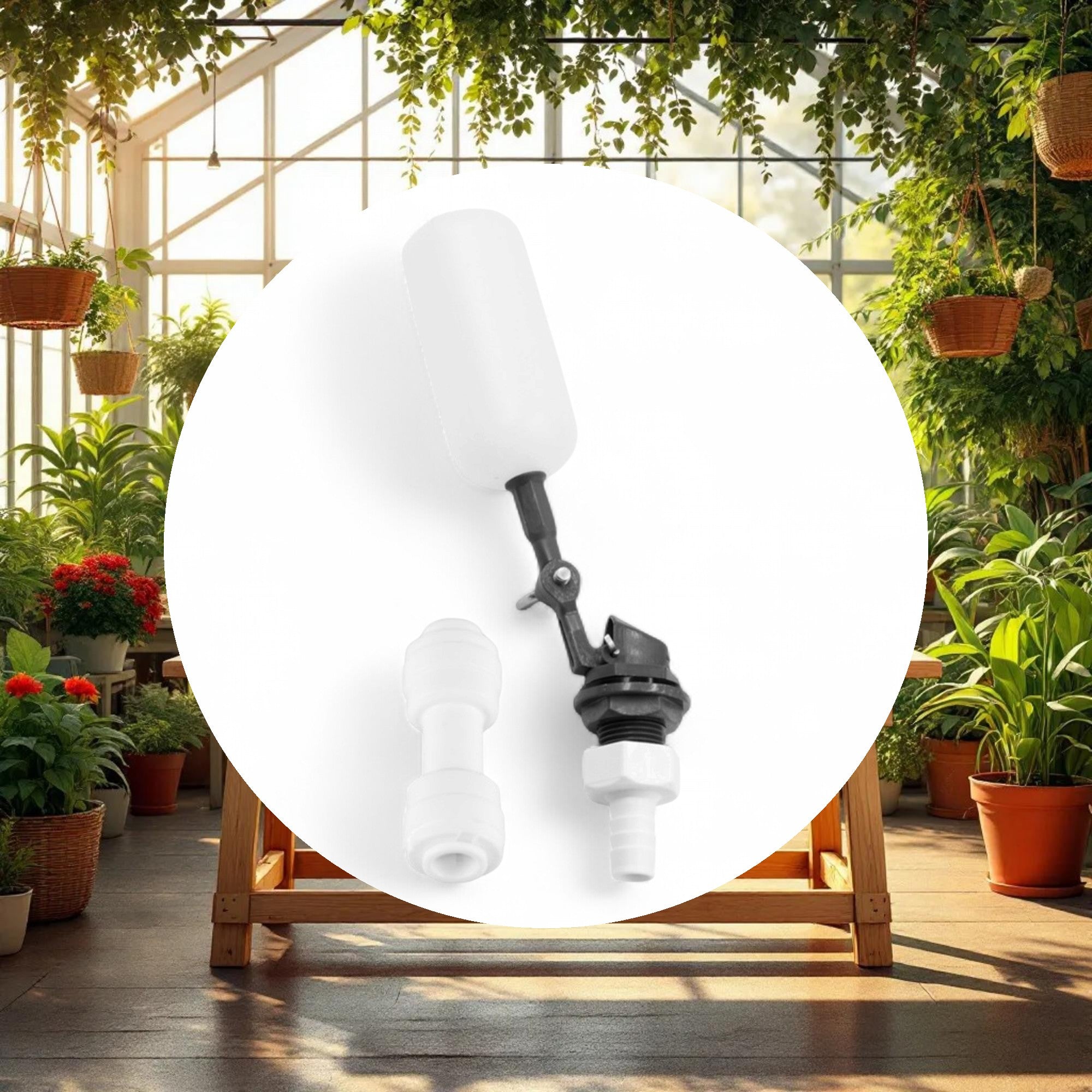 GROW1 Float Valve w/ 1/4in Quick Connect Fitting - Image 3