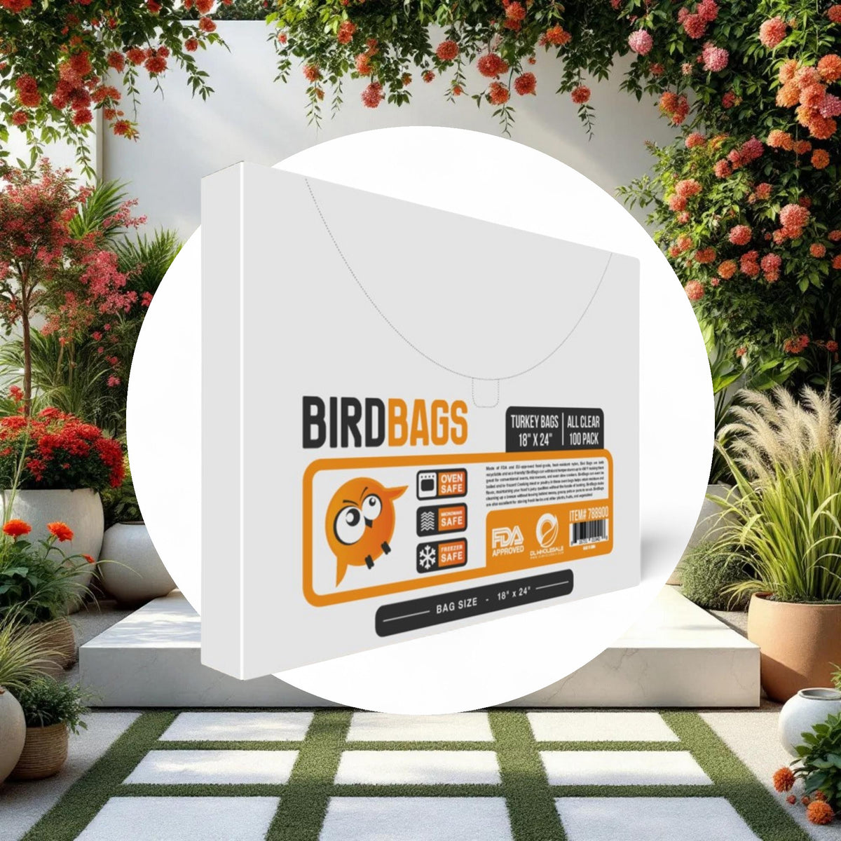 Bird Bags 4 Gallon Turkey Bags 18" x 24" (100 Pack) - Image 2
