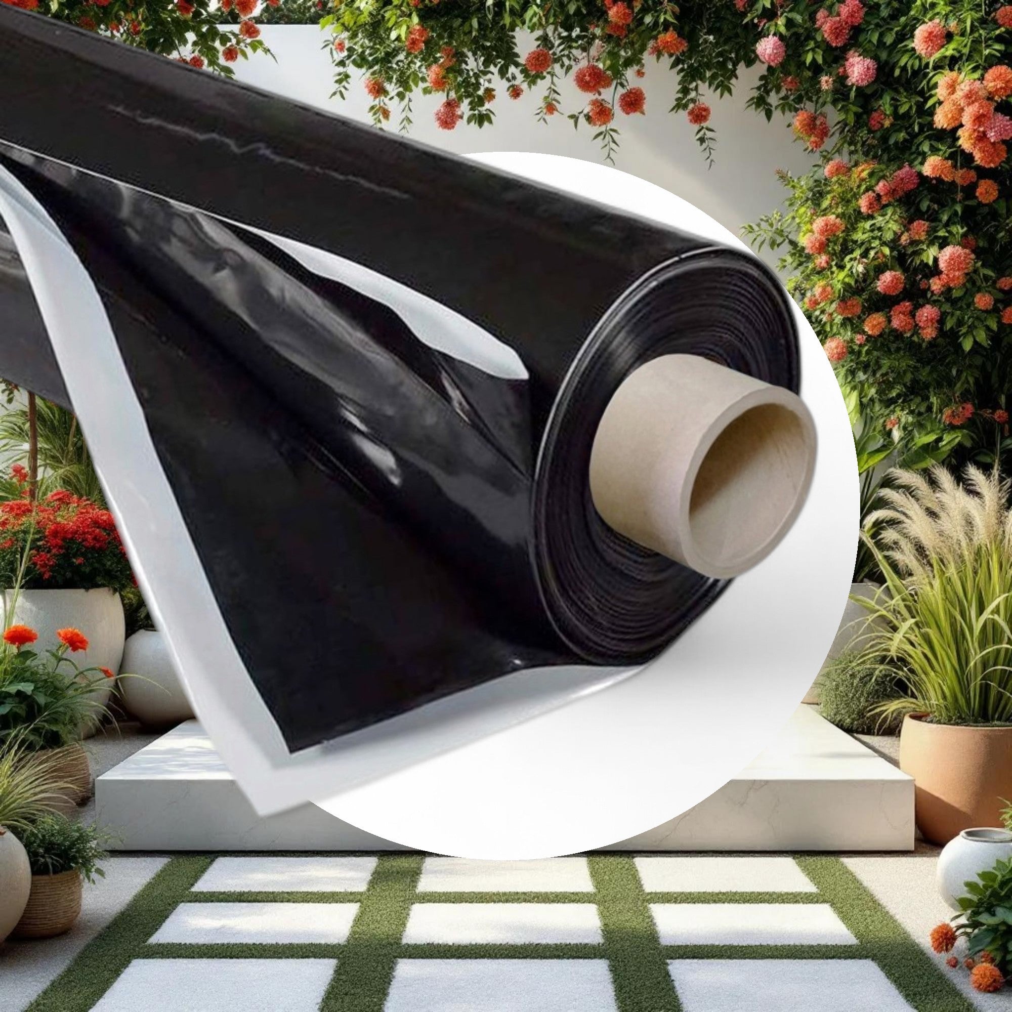 Light Dep Blackout Film 6mil UV 40ft x 100ft - Image 2