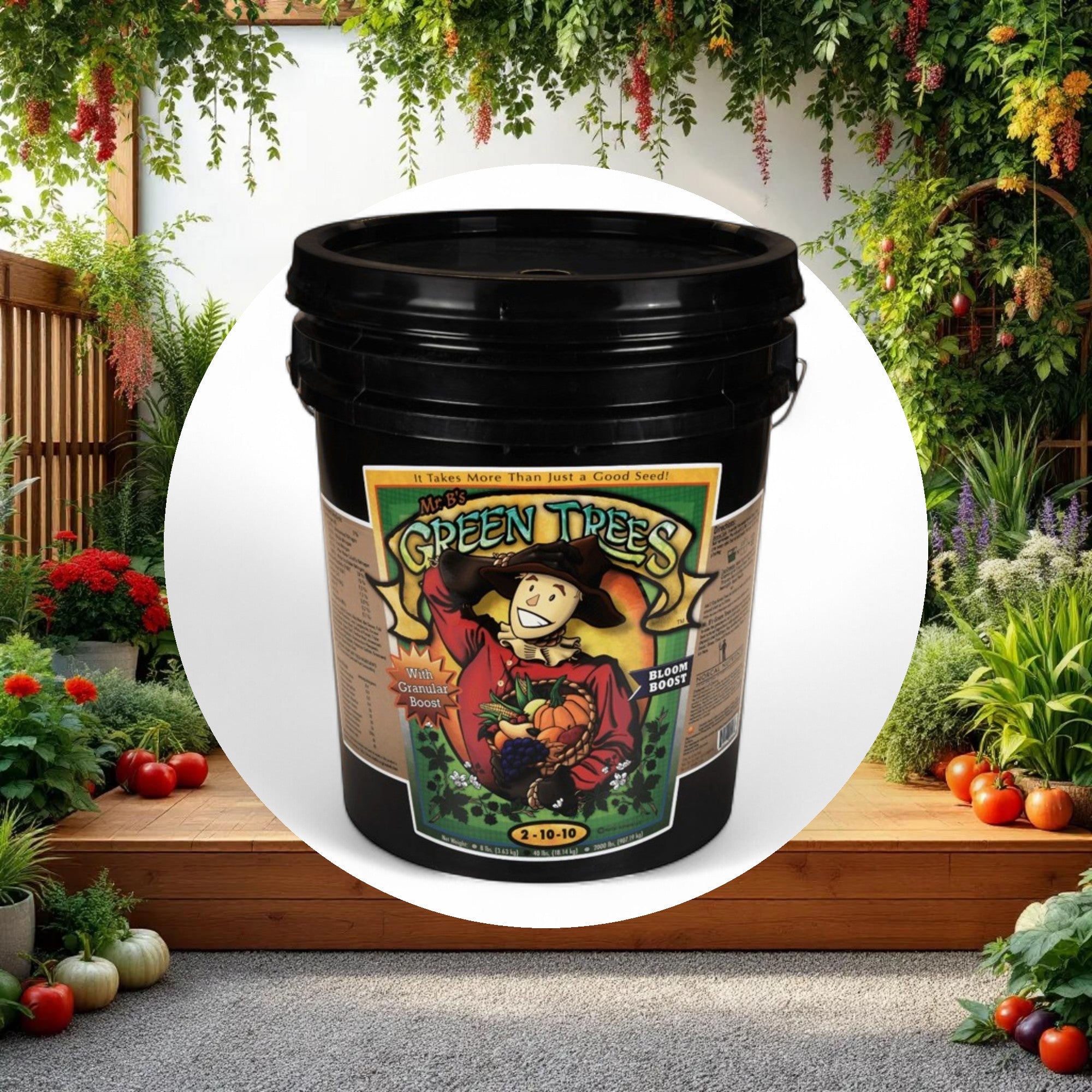 Mr. B's Green Trees Bloom Boost 40lbs (5gal) - Image 5