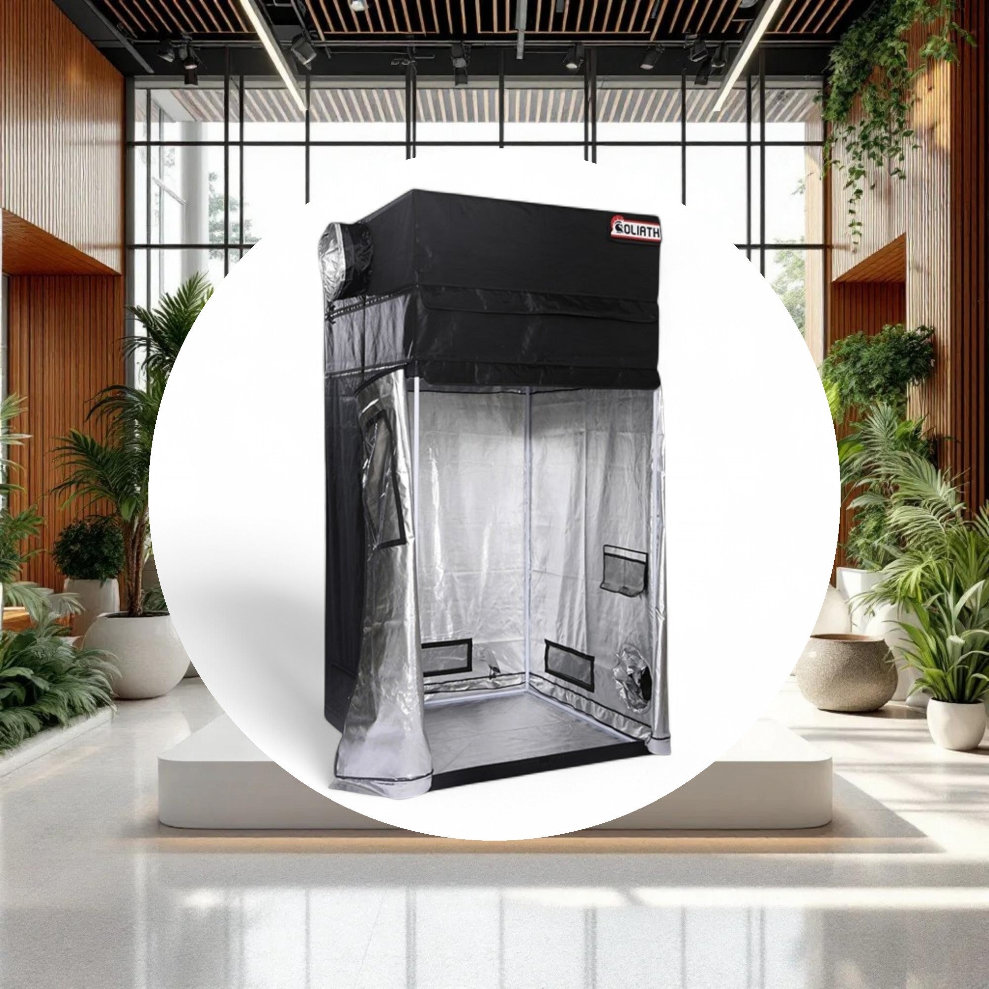 Goliath Grow Tent 4ft x 4ft x 6ft11in - 7ft11in - Image 4