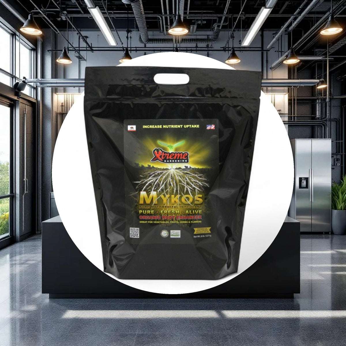 Xtreme Gardening MYKOS Pure Mycorrhizal Inoculant 20lbs - Image 3