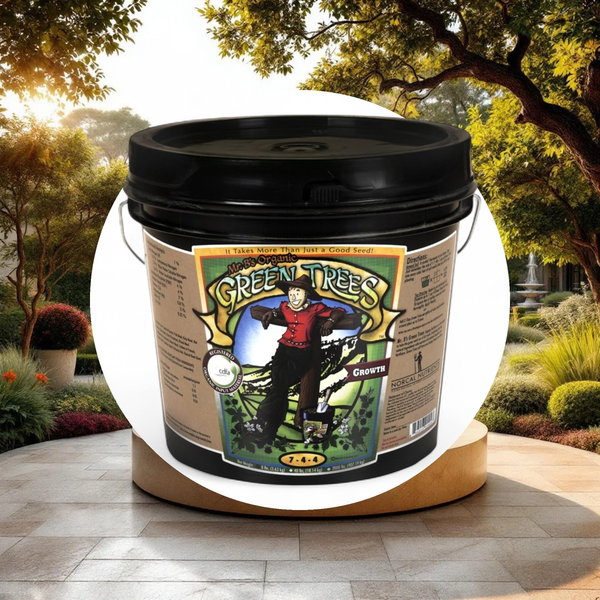 Mr. B's Green Trees Organic Growth 8lbs (1gal) - Image 2