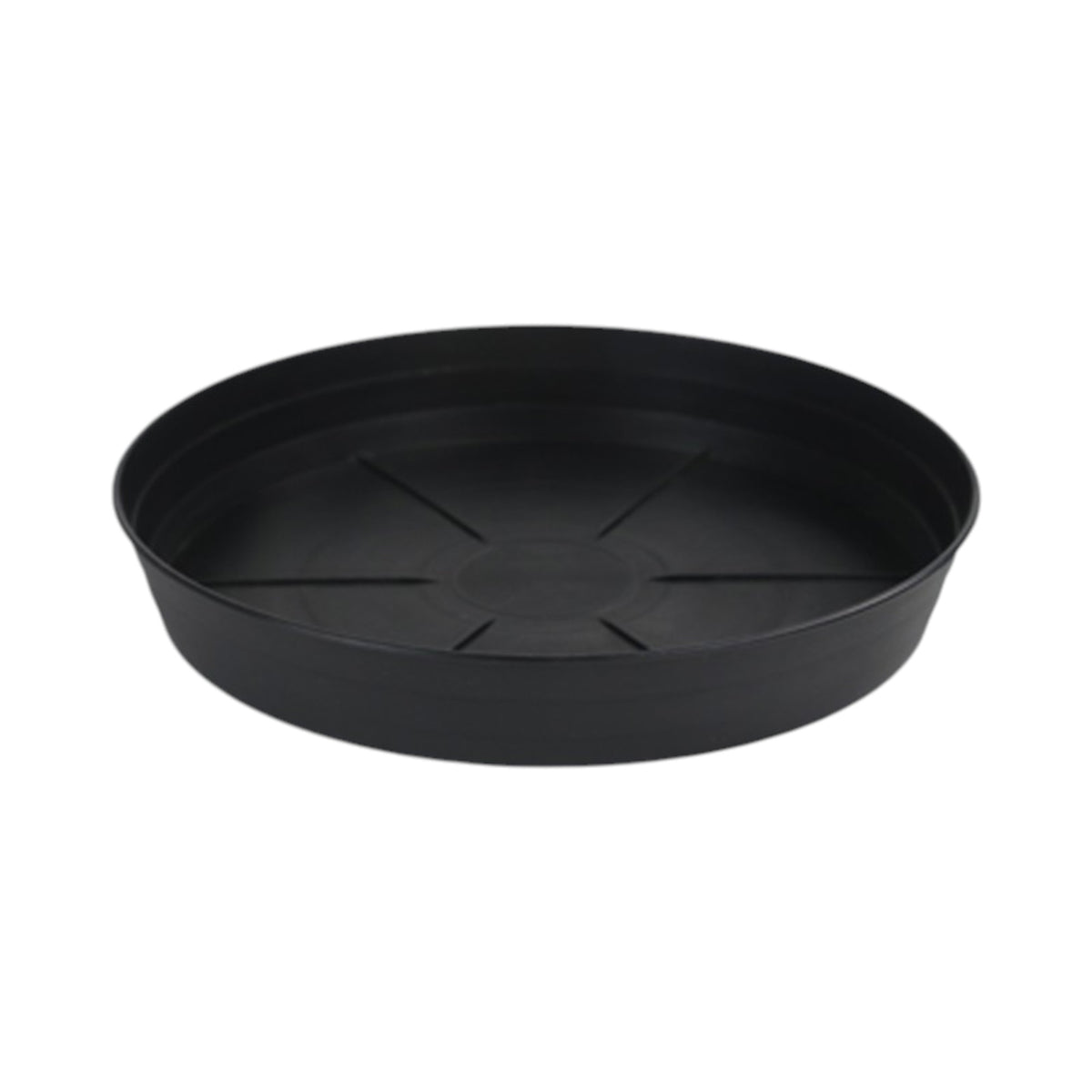 Grow1 14" Premium Black Injection Pot Saucers
