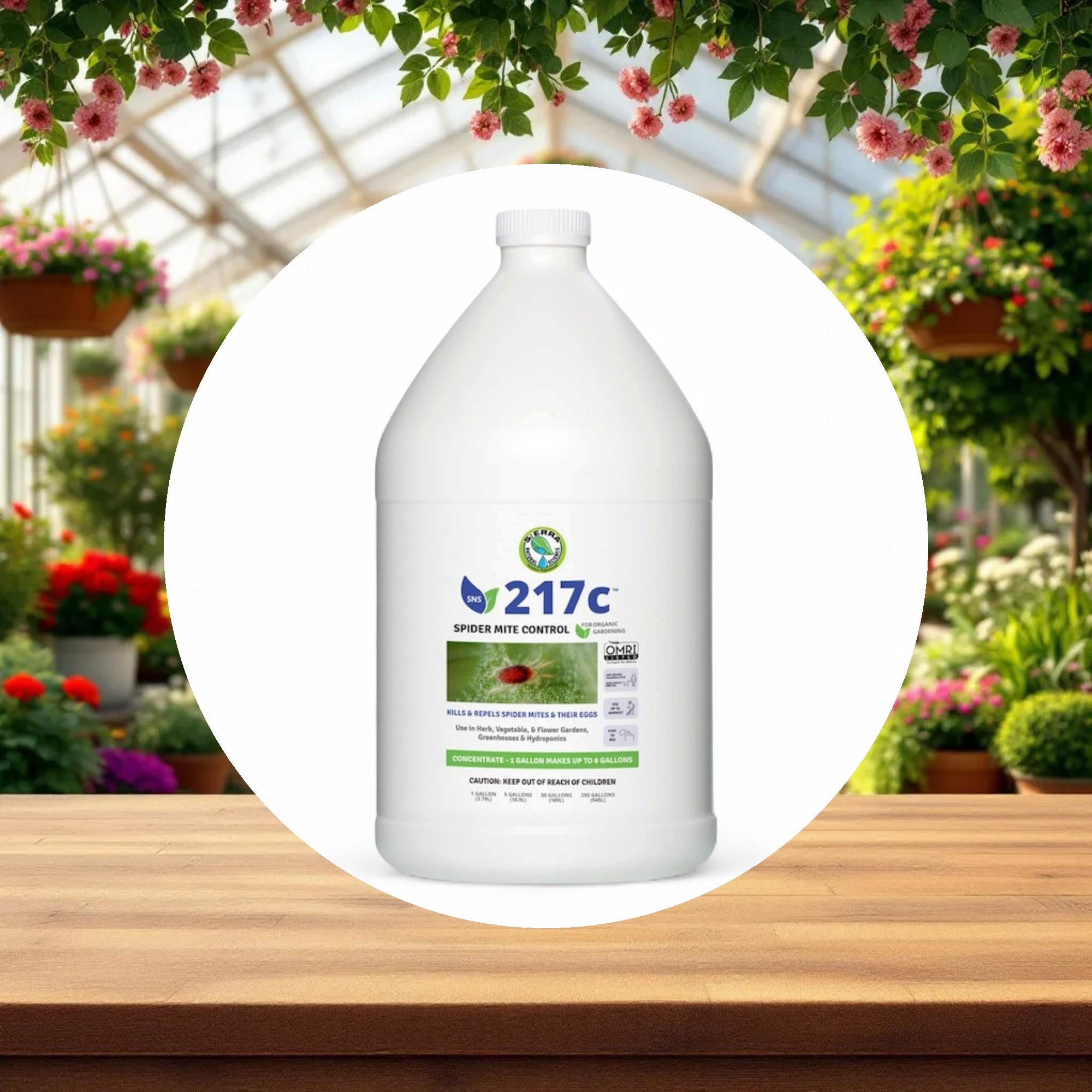 SNS 217 Spider Mite Control Concentrate 1 Gallon - Image 3
