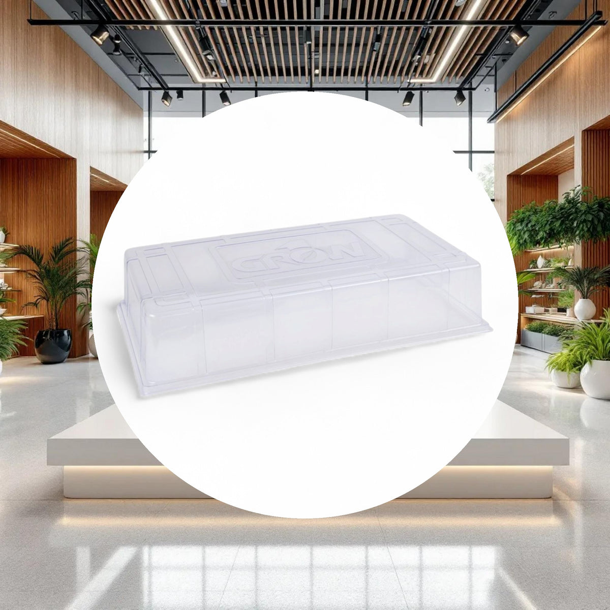4" Standard Propagation Dome - 10" x 20" x 4.25" - NO VENT - Image 3