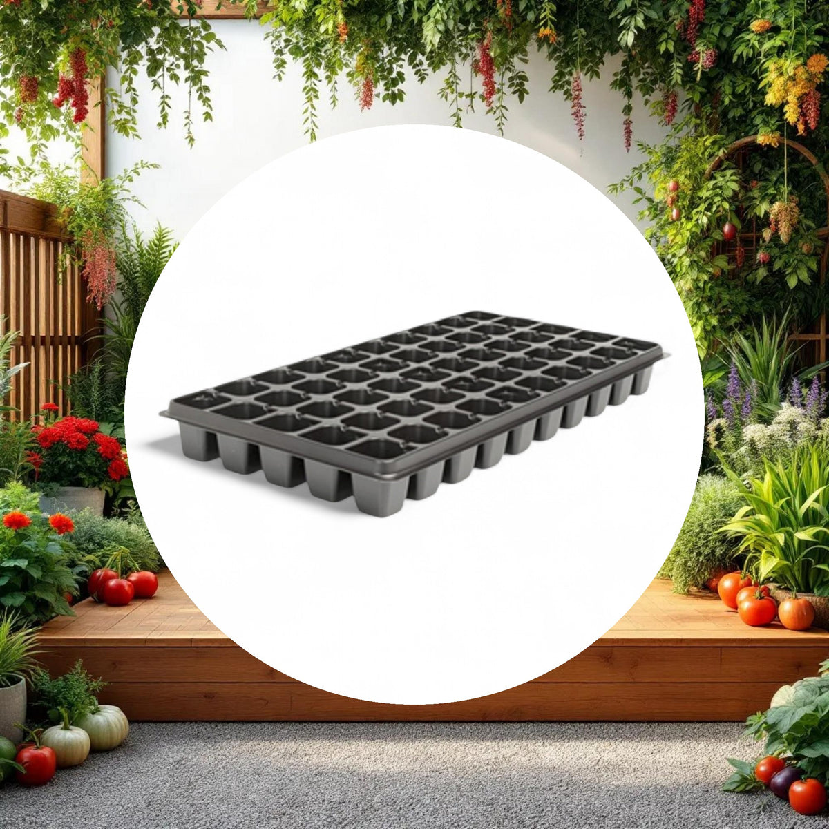 Seedling Tray 50 Cell (10in x 20in) - Image 5