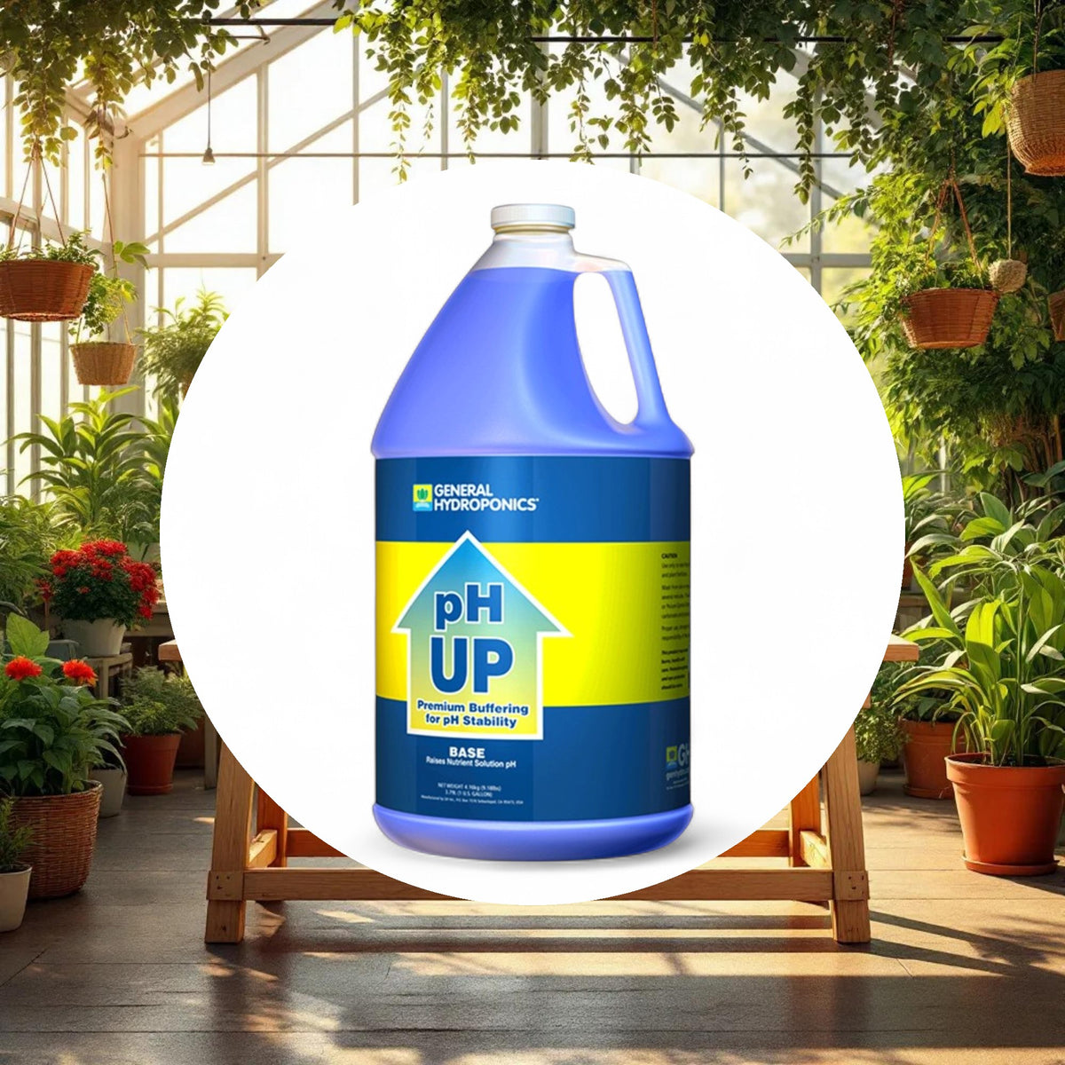 General Hydroponics pH Up 1 Gallon - Image 2