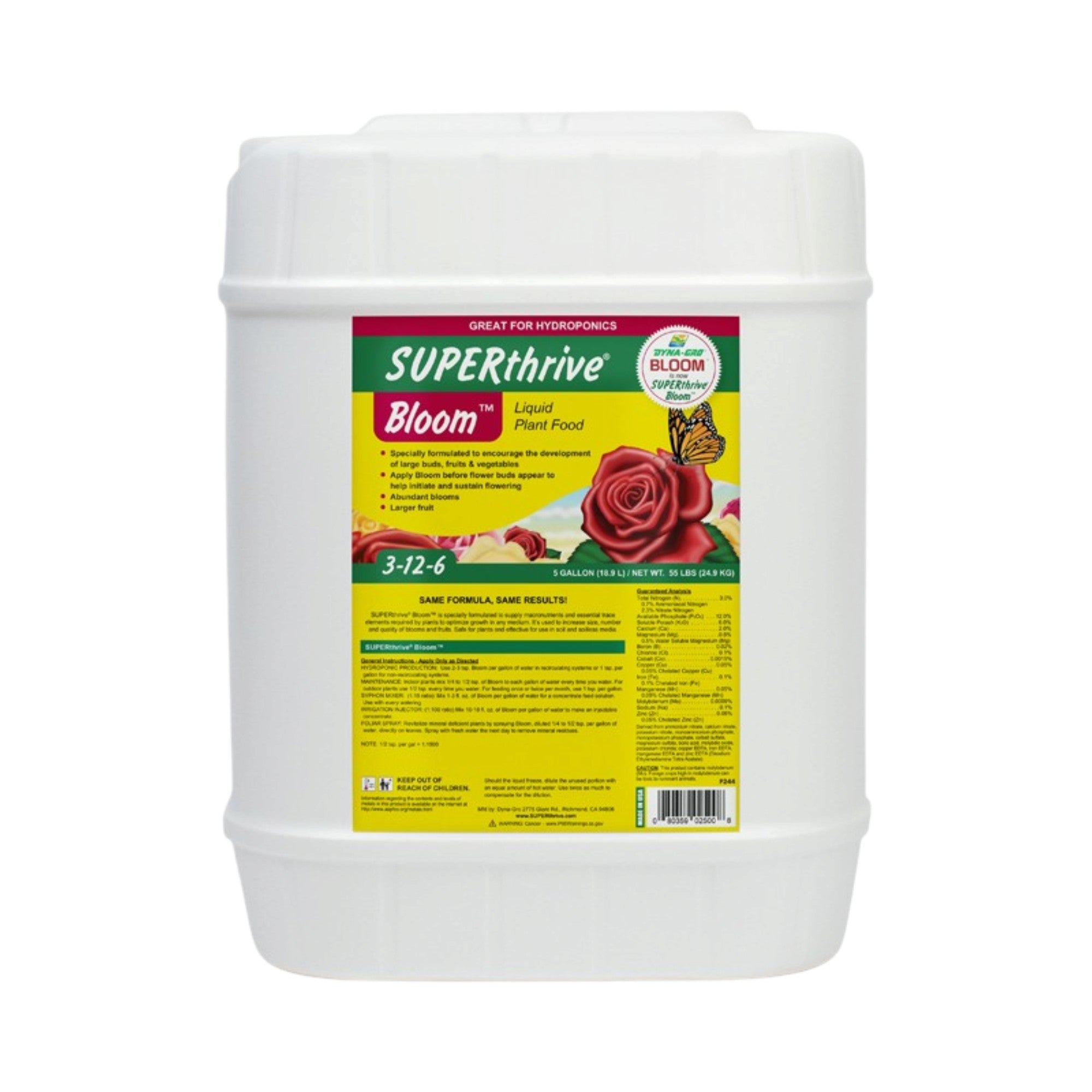SUPERthrive Bloom 5 gal