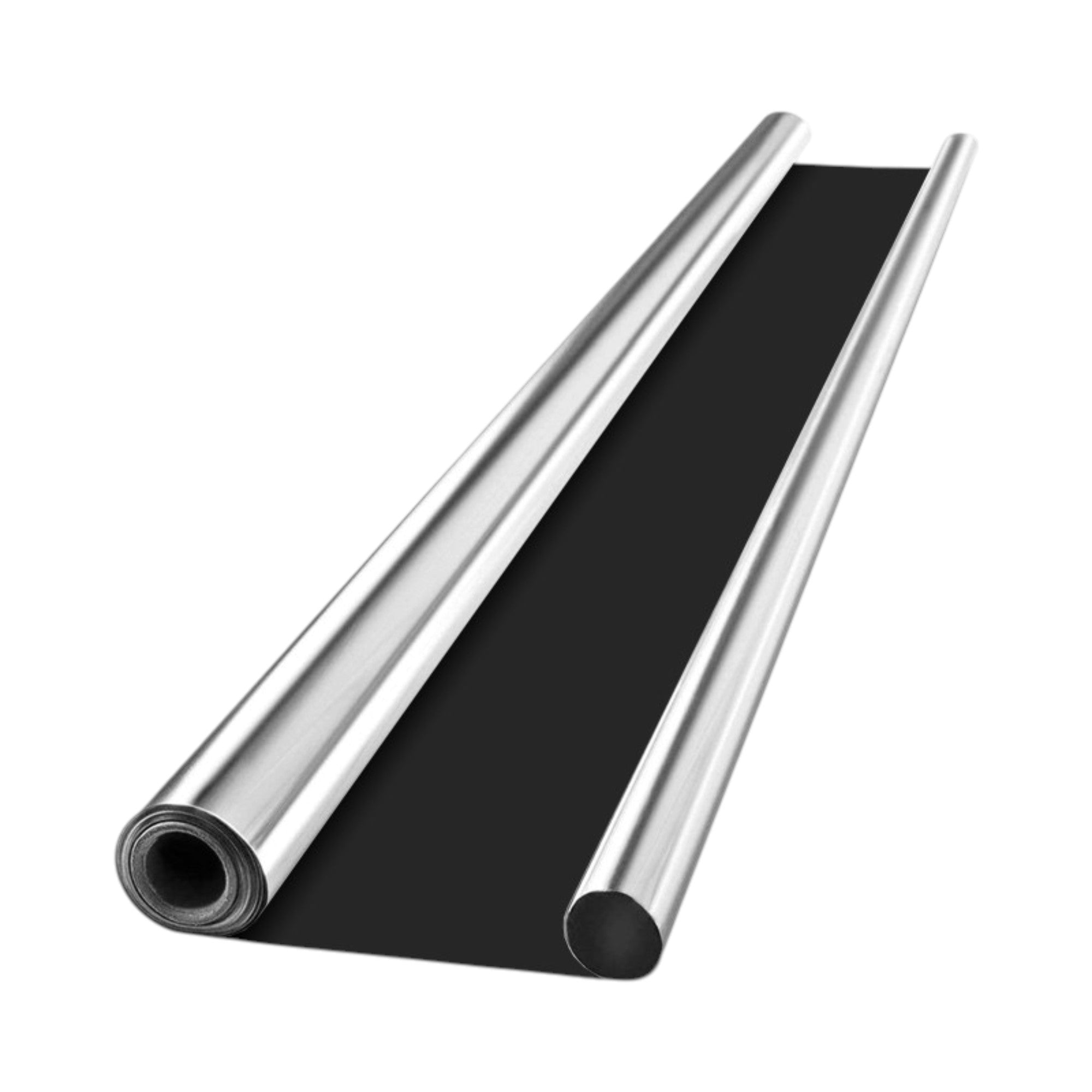 Mylar Reflective Film on Black 7mil 4ft x 100ft