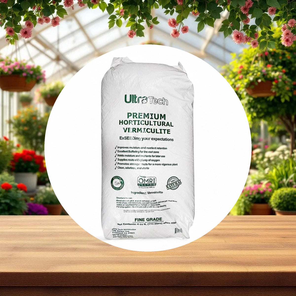 Vermiculite Fine Grade Bag 4 Cubic Feet - Image 4