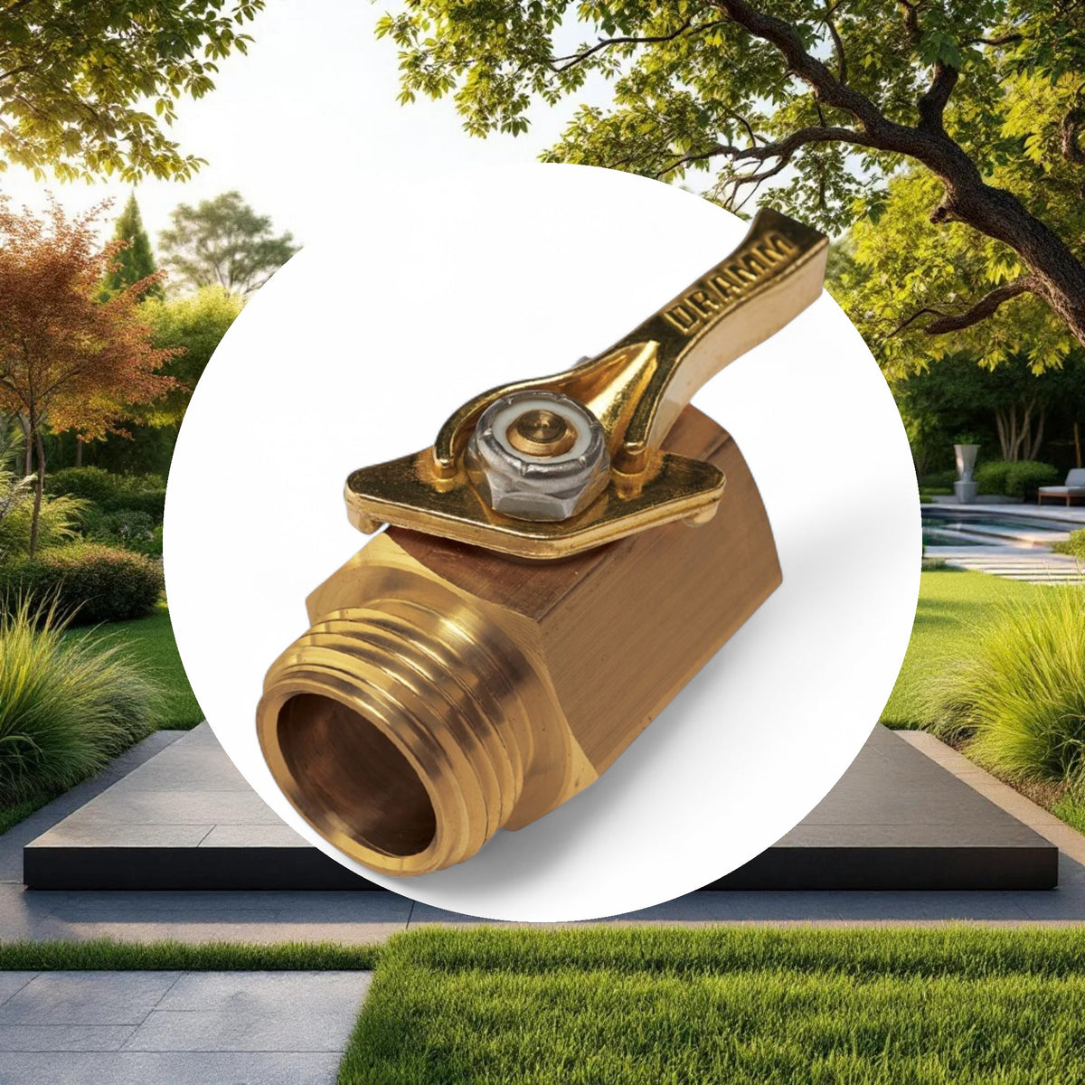 DRAMM Heavy-Duty Brass Shut-Off Vlave - Image 4