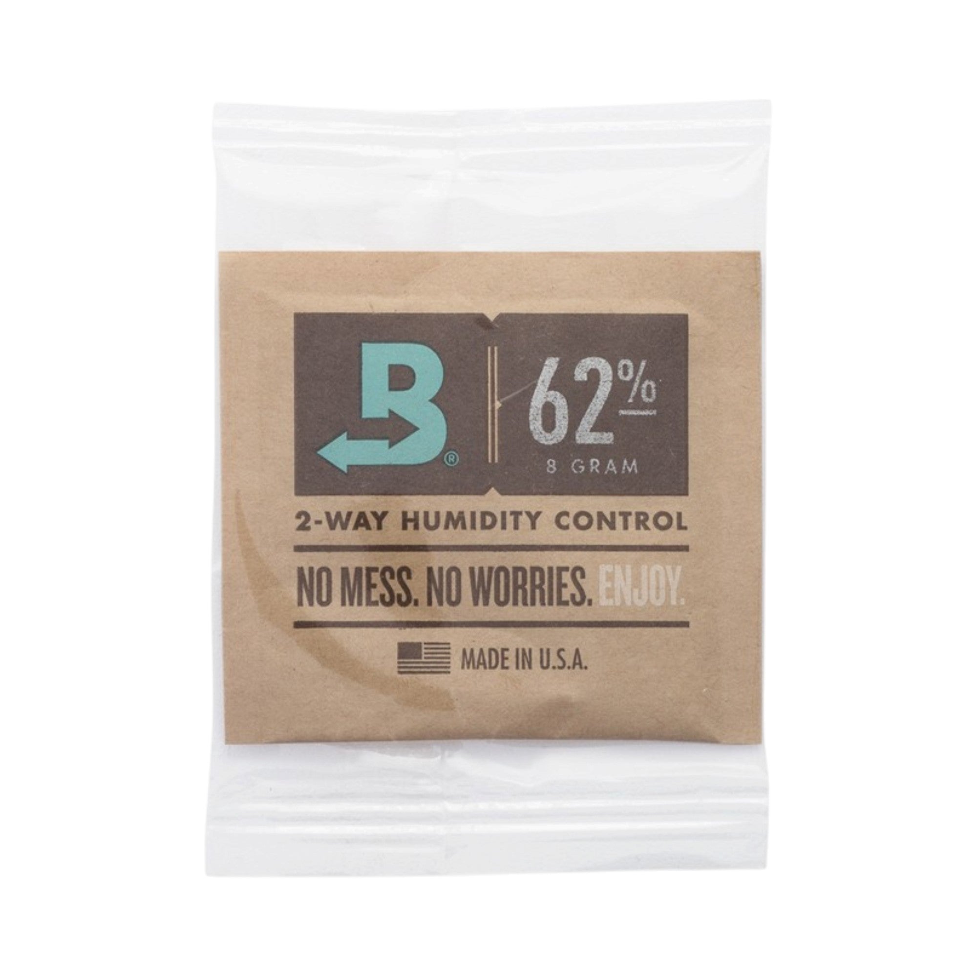 Boveda 2-Way Humidity Control Pack 62% RH 8g Bulk Individually Wrapped (300pcs/Case)
