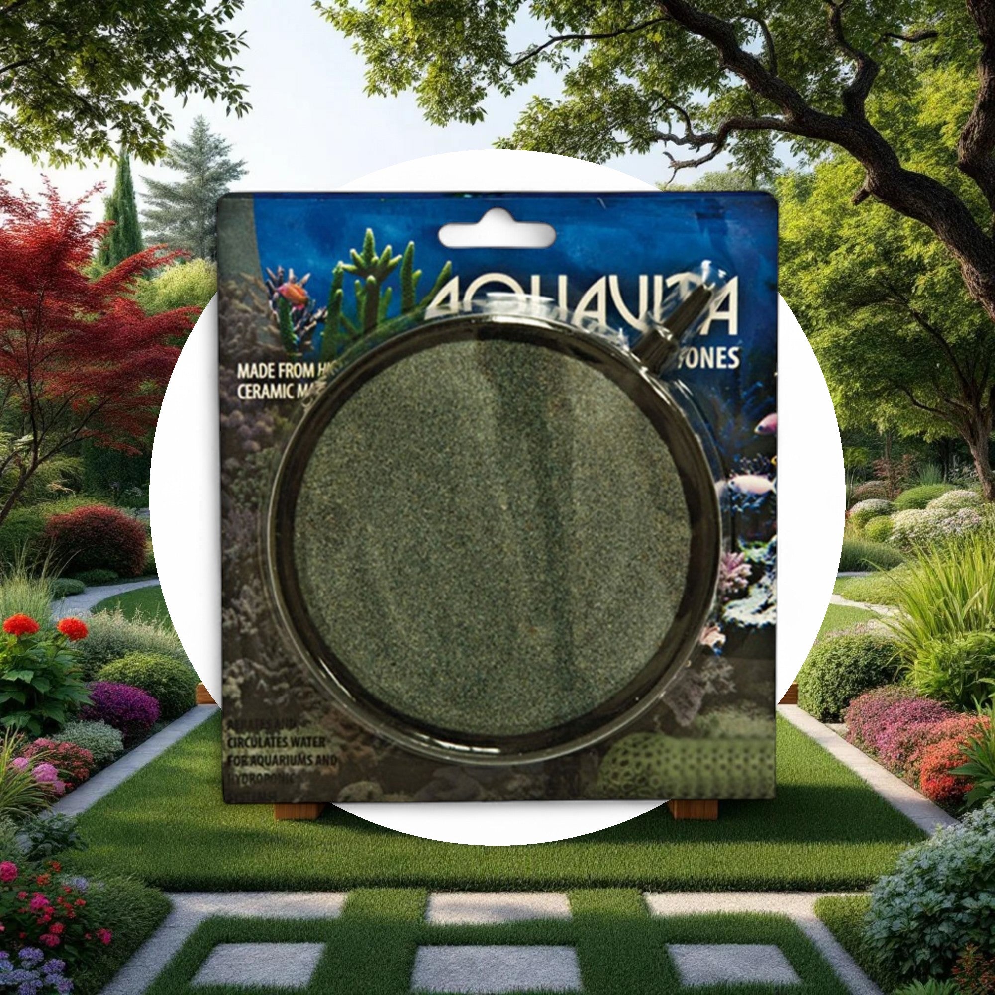 AquaVita 6'' Round Air Stone - Image 5