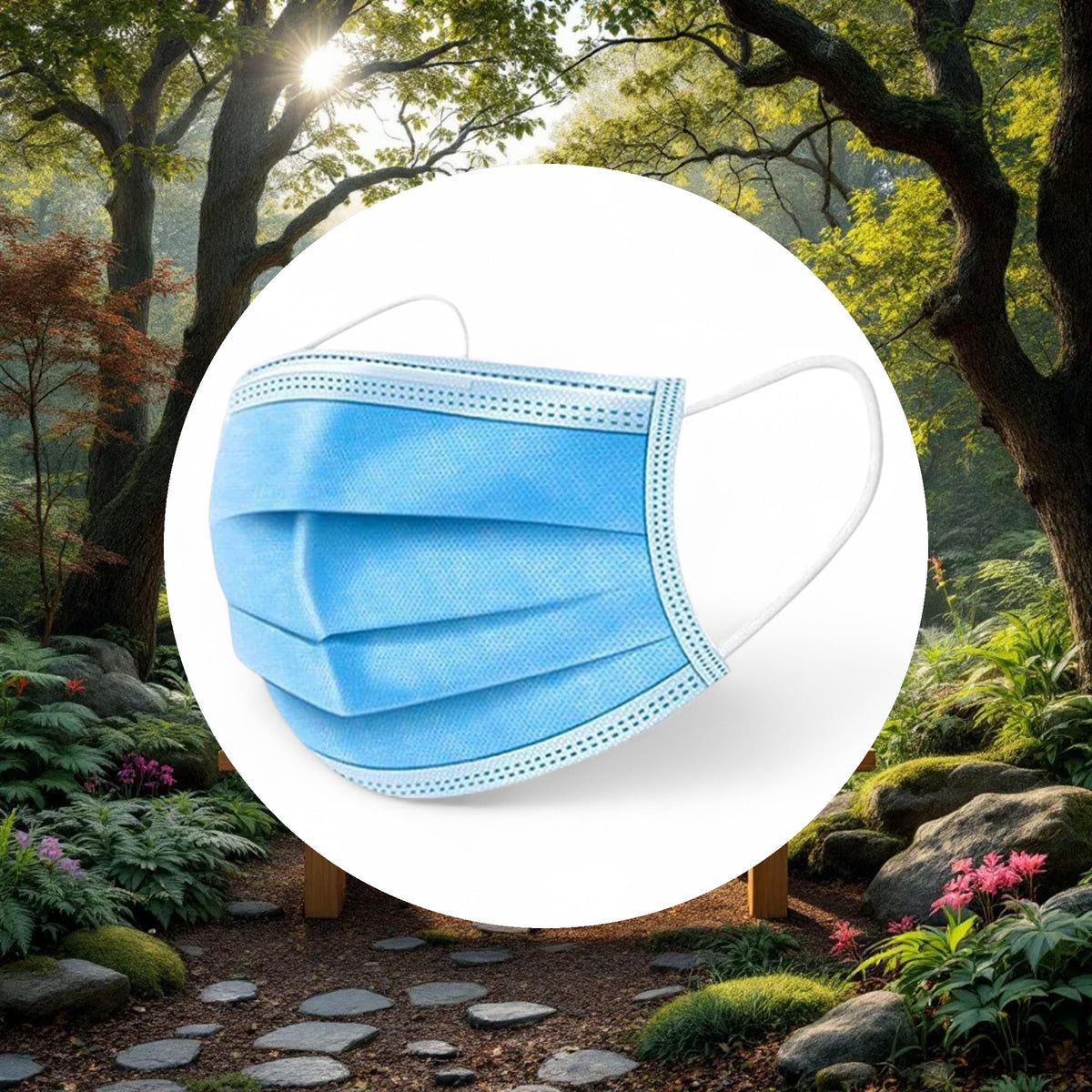Disposable Face Mask 3 Layers BFE 95% (50-pack) FDA Approved - Image 5