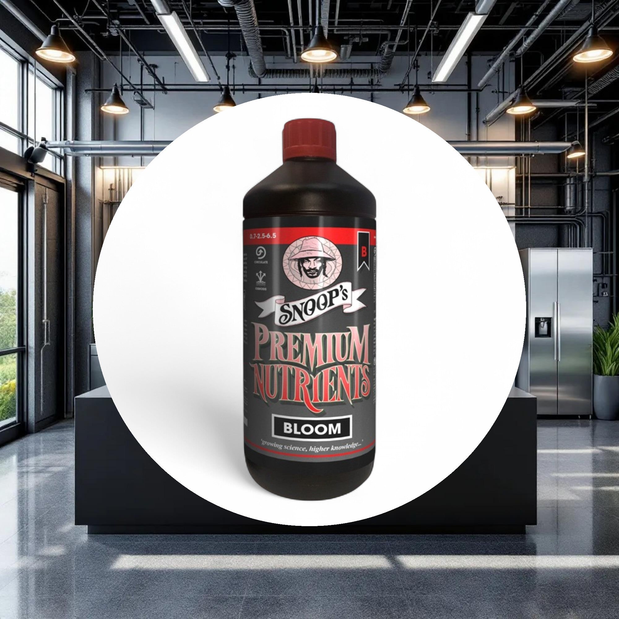 Snoop's Premium Nutrients Bloom B Circulating 5ltr 0.7-2.5-6.5 (Hydro Recirculating) - Image 3