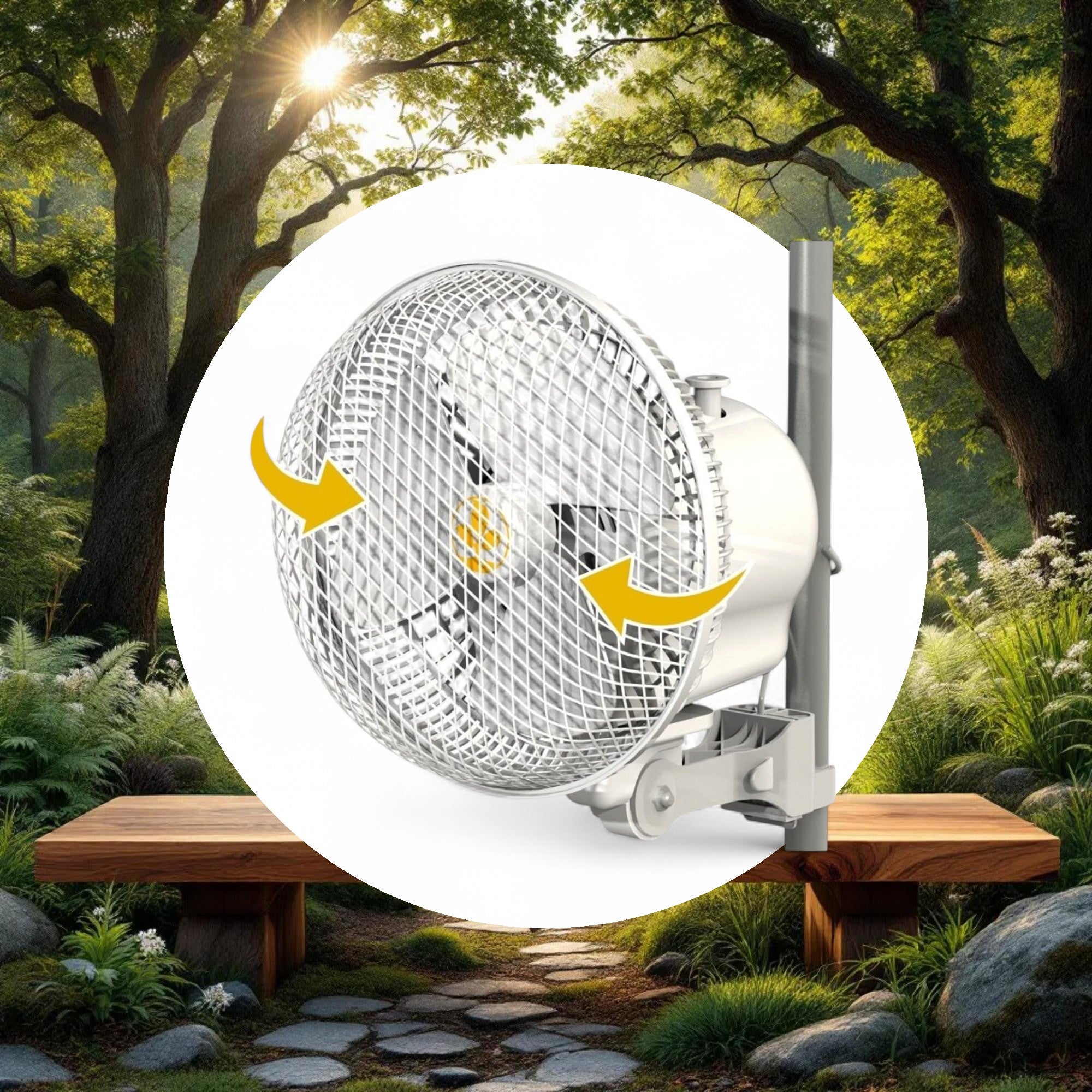 Secret Jardin Monkey Fan Oscillating 20W v2.0 - Image 5
