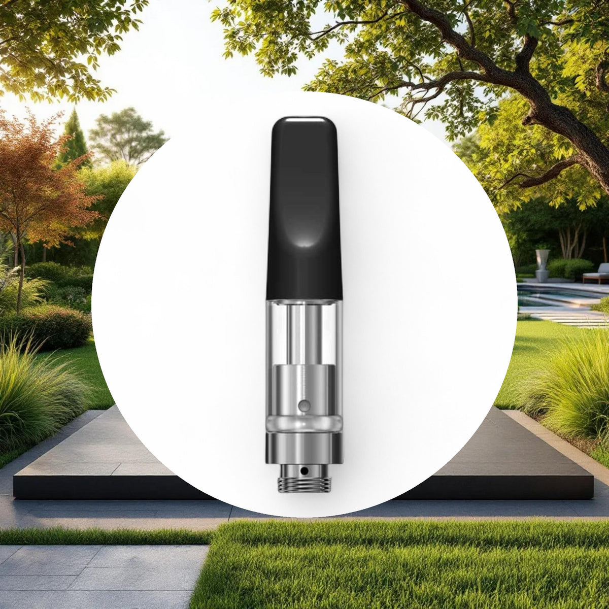 .5ml Black Ceramic Cartridge w/ 1.6mm inlet (1-piece) - Image 4