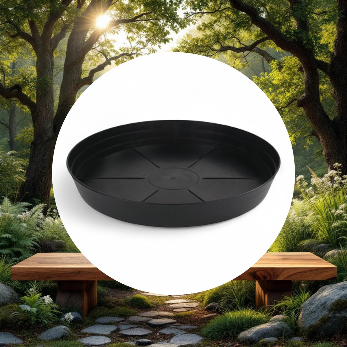 Grow1 16" Premium Black Injection Pot Saucers - Image 5