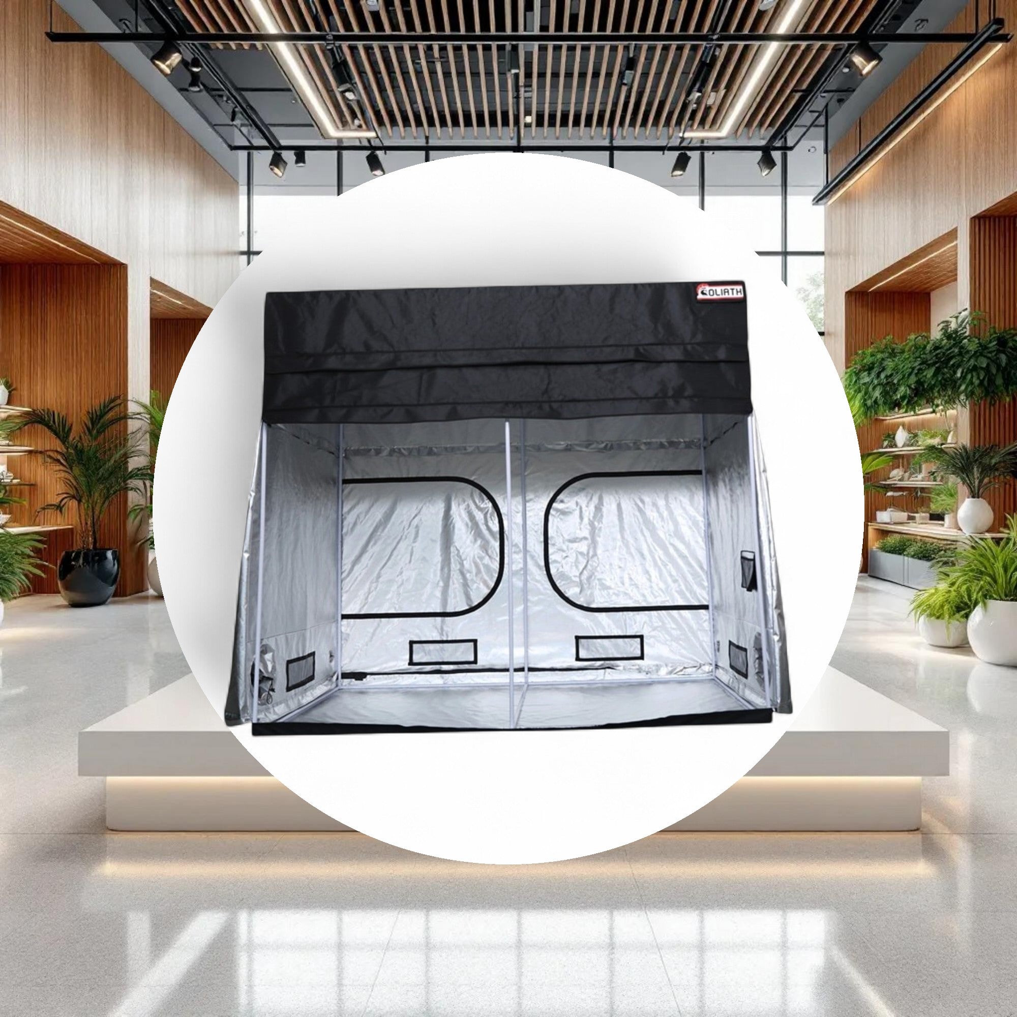 Goliath Grow Tent 4ft x 8ft x 6ft11in - 7ft11in - Image 4