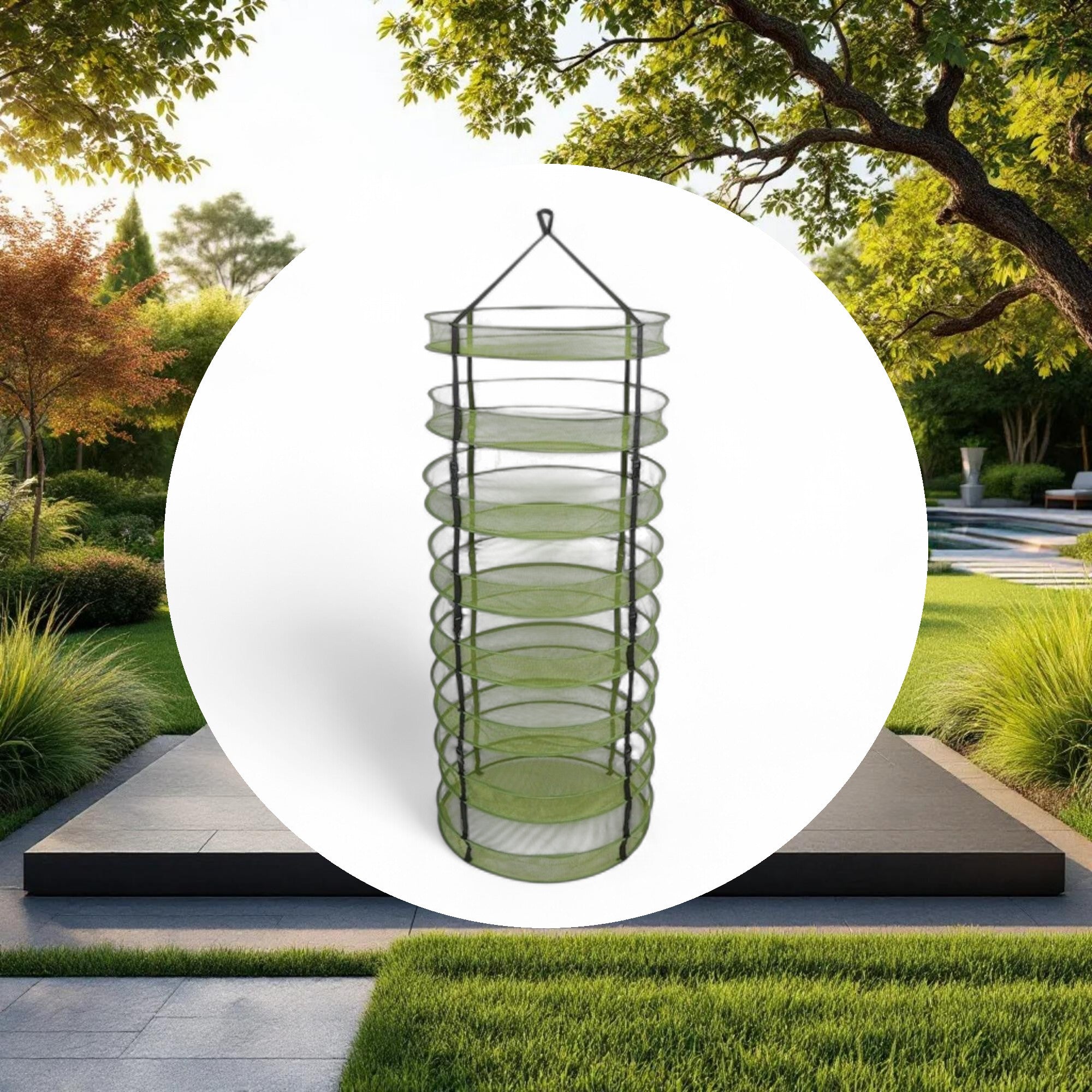 GROW1 2ft Drying Rack w/ Clip-On Levels - Image 4