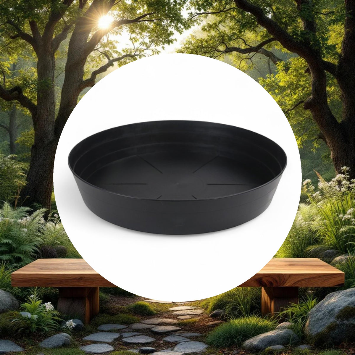 Grow1 20" Premium Black Injection Pot Saucers - Image 5