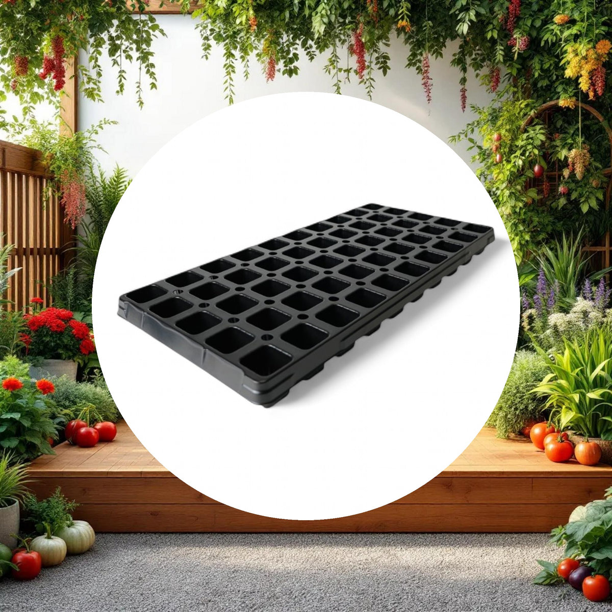 10" x 20" Premium 50 Cell Seedling Plug Tray - Image 5