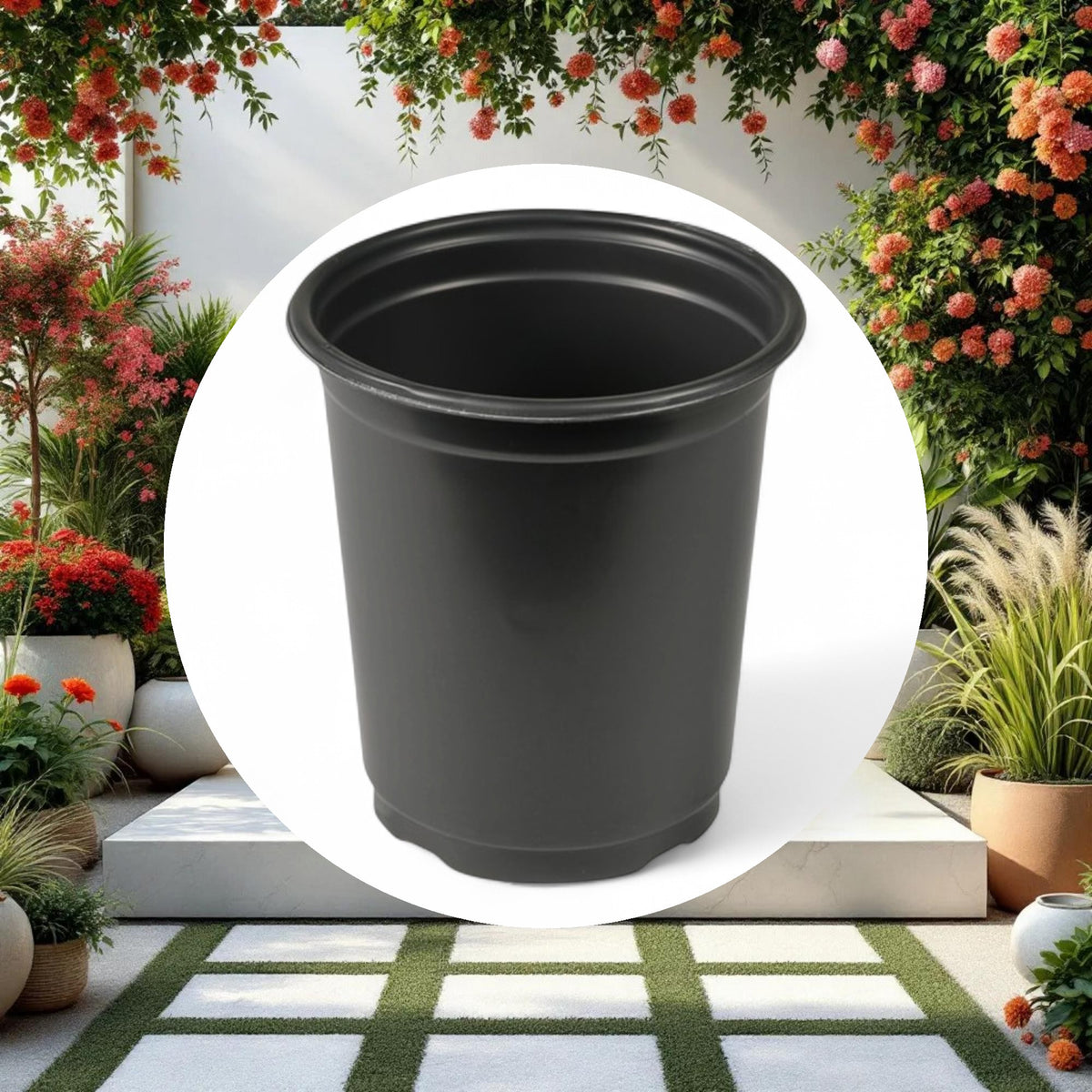 4.5'' x 5.5'' Round Pot 1 qt. - Image 3