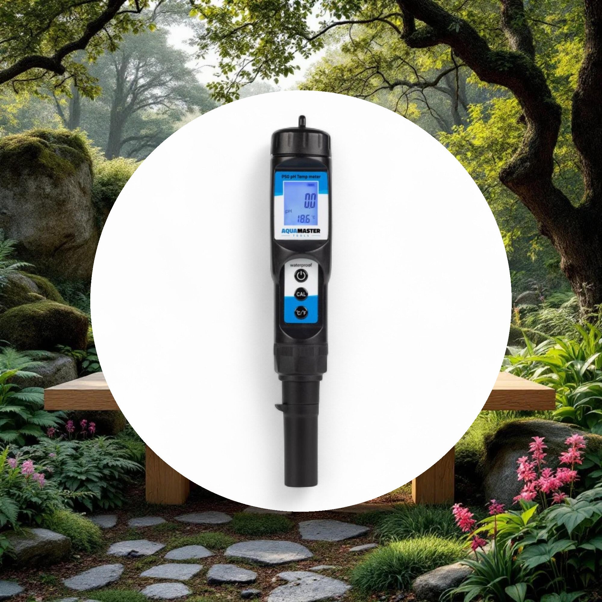 Aqua Master Tools P50 Pro pH Temp Meter - Image 2