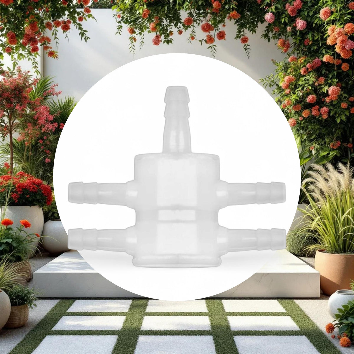Plastic Air Divider 4 Outlet - Image 2
