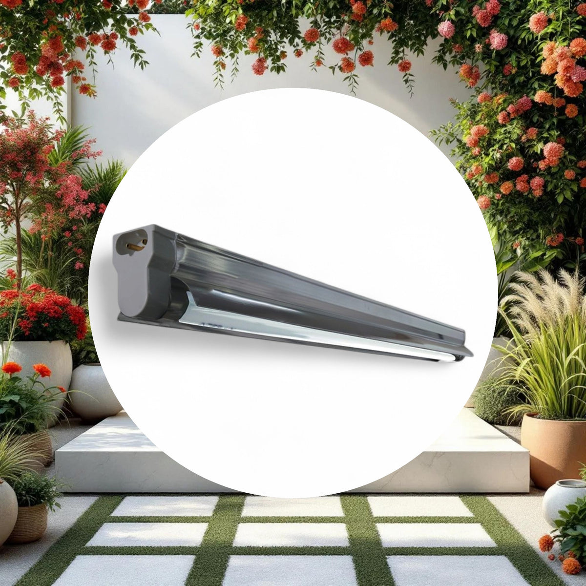 Lightech 18” T5 Florescent Single Light W/ Reflector 11w 6500k - Image 2