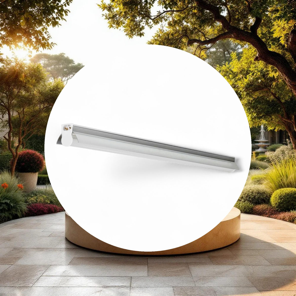 Lightech T5 LED Grow Light w/ Reflector 2ft 14w 6500k - Image 2