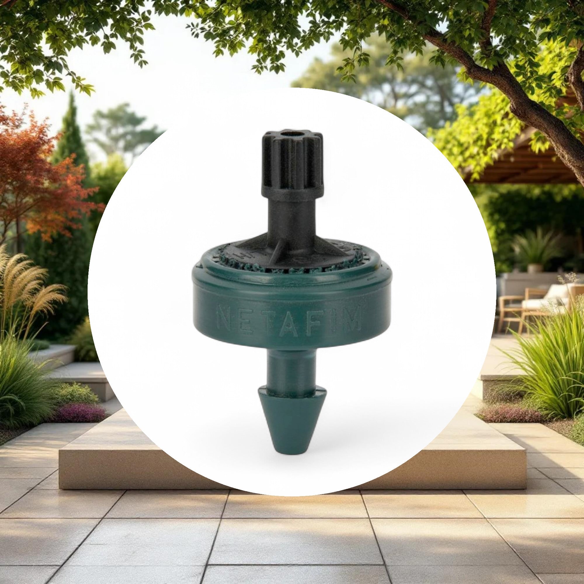Netafim Woodpecker Pressure Compensating Junior Dripper w/ LCNL 2.0GPH Green (250pcs/Bag) - Image 4