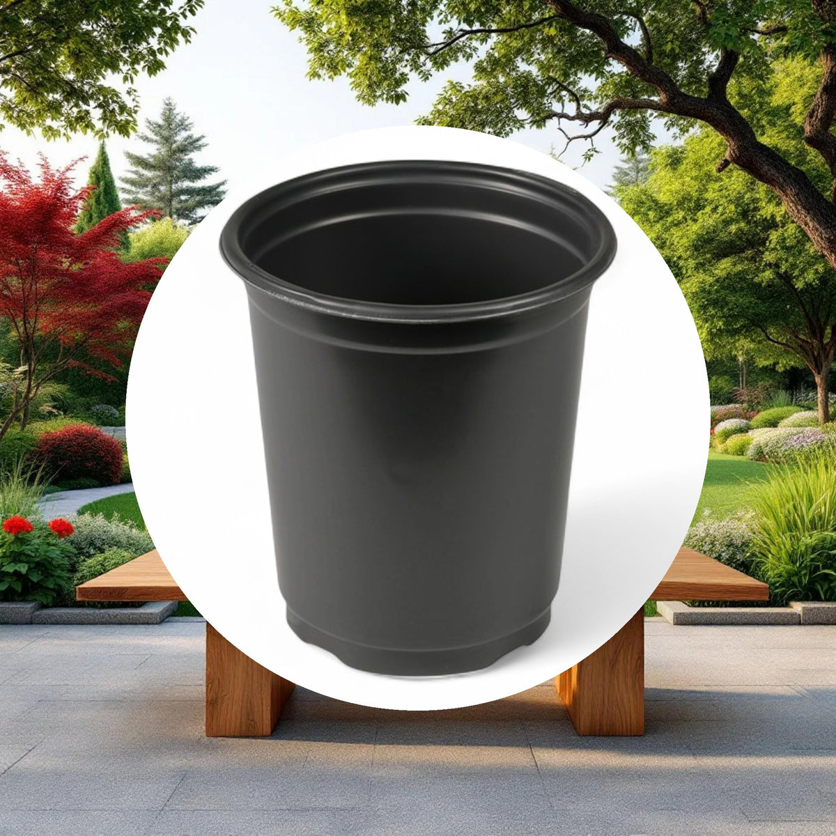 4.5'' x 5.5'' Round Pot 1 qt. - Image 5