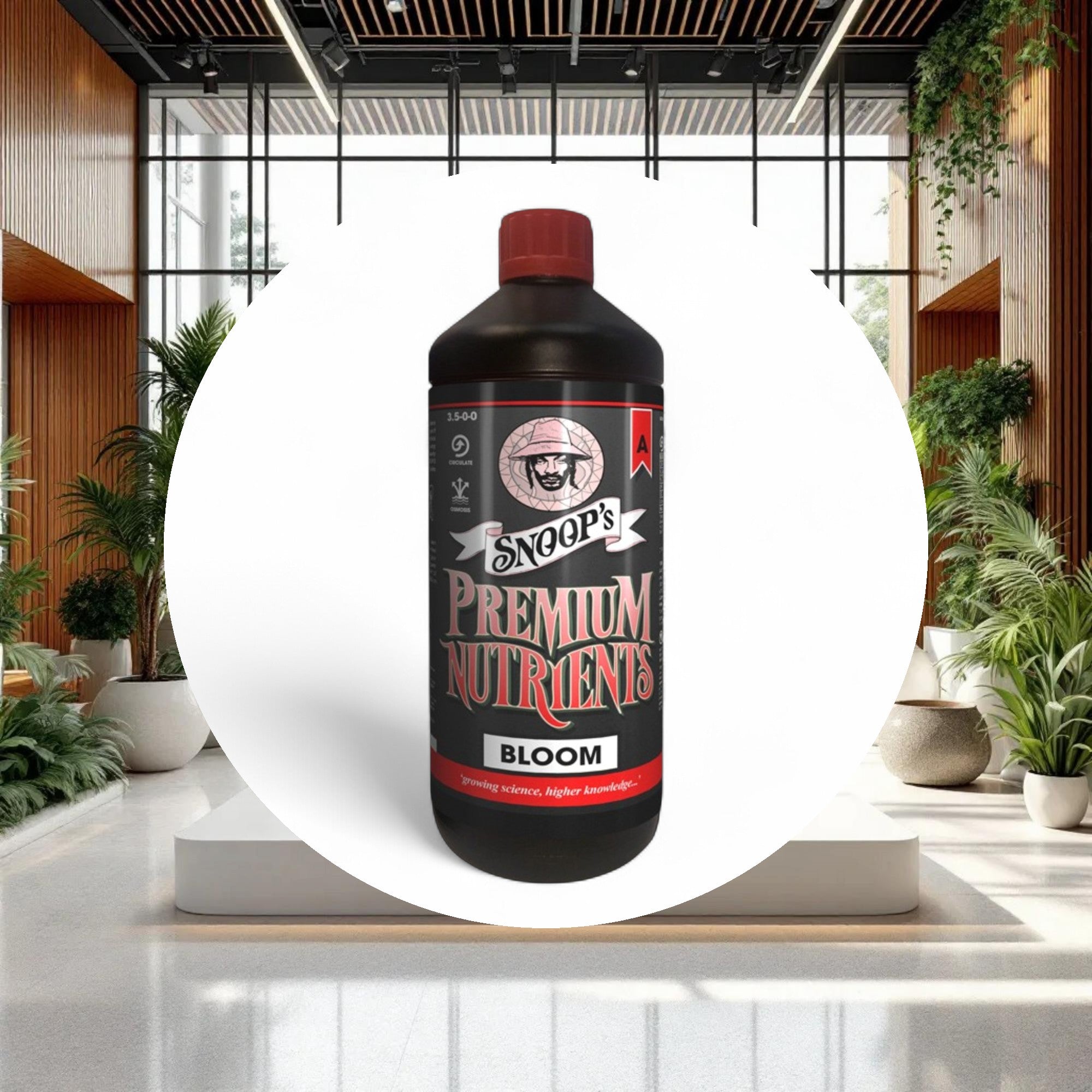 Snoop's Premium Nutrients Bloom A Circulating 10ltr 3.5-0-0 (Hydro Recirculating) - Image 4