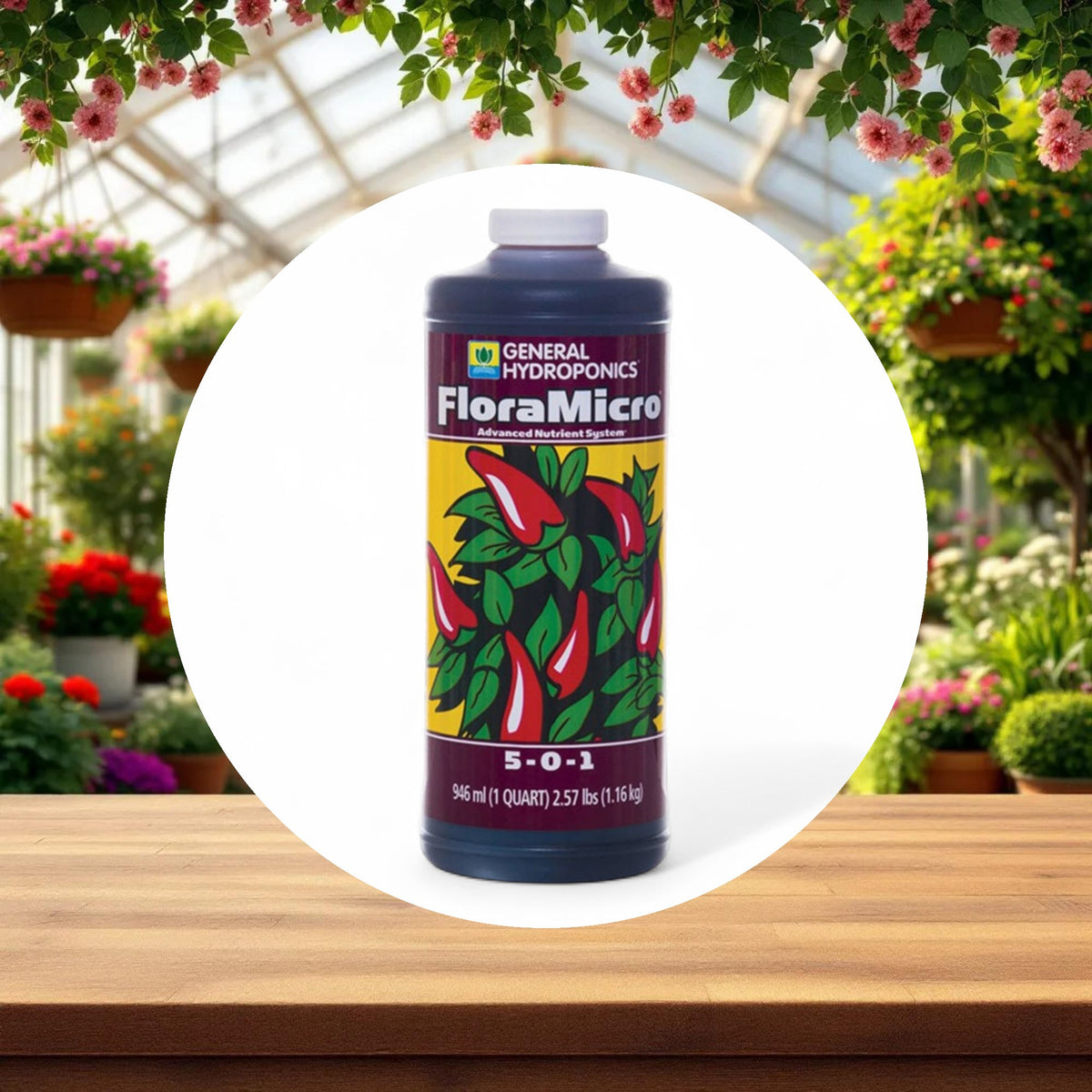 General Hydroponics FloraMicro 1 Quart - Image 3