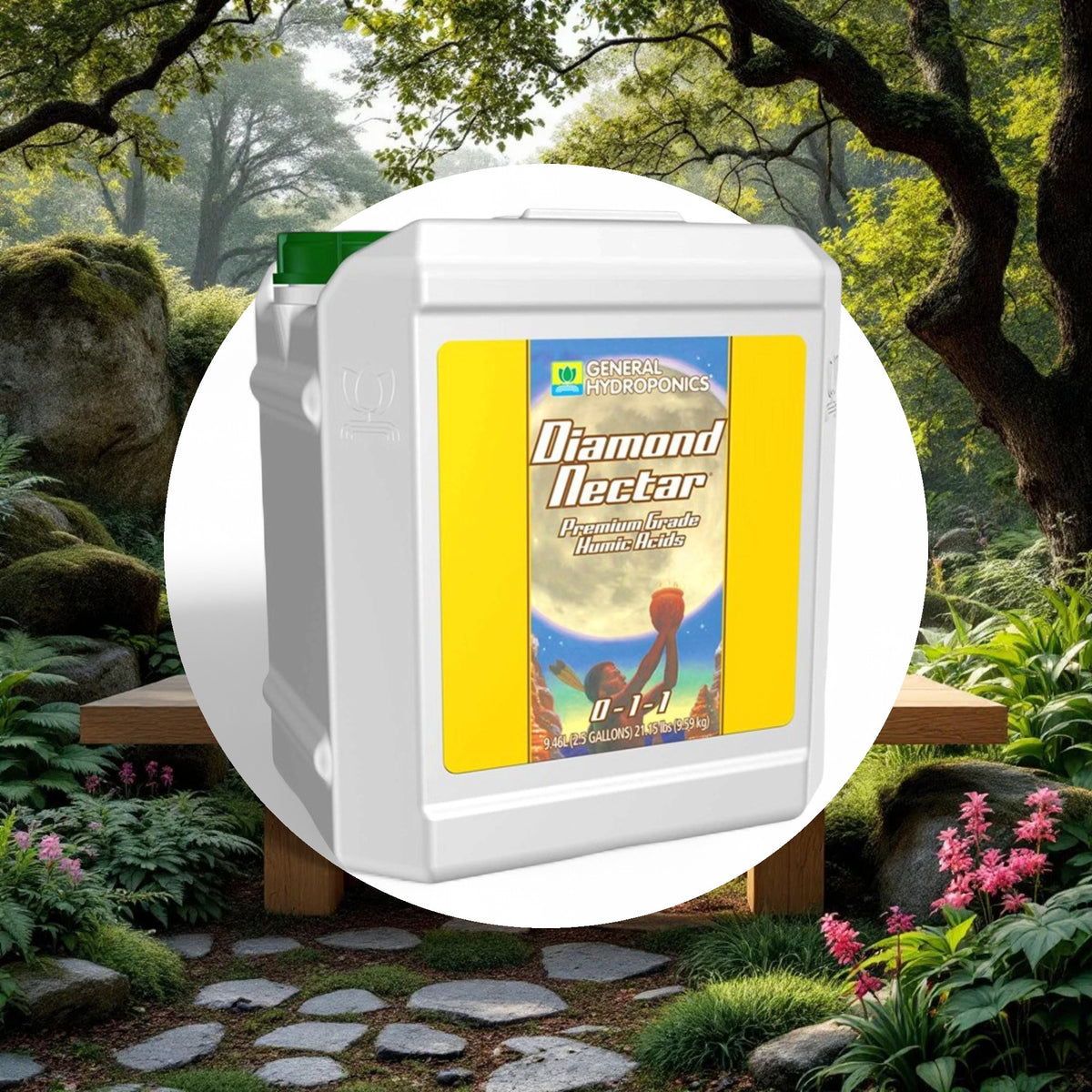 General Hydroponics Diamond Nectar 2.5 Gallon - Image 5