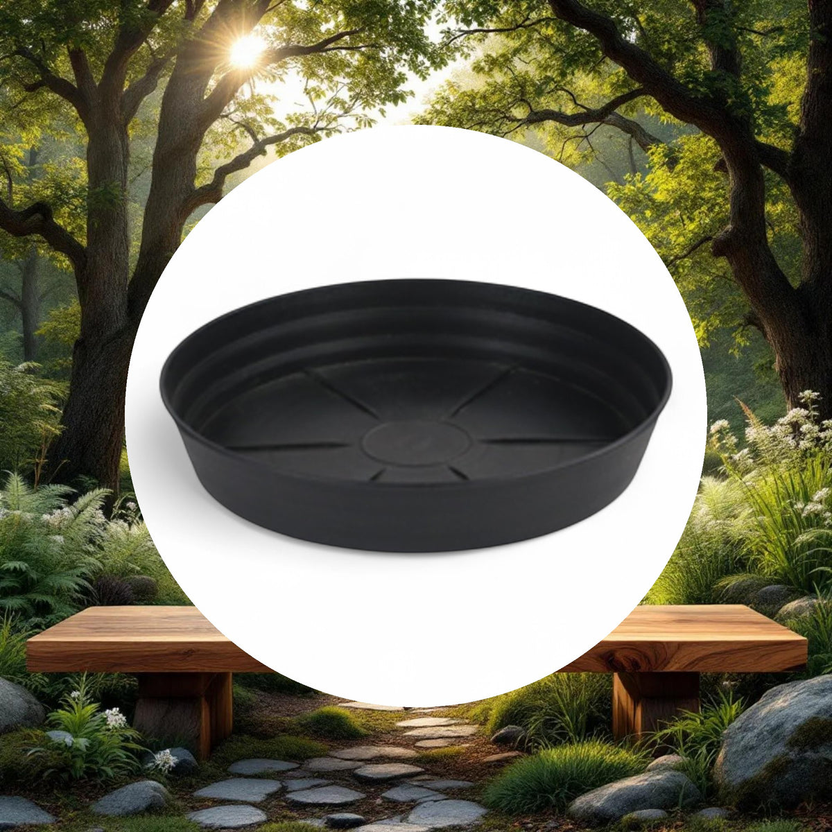 Grow1 10" Premium Black Injection Pot Saucers - Image 5