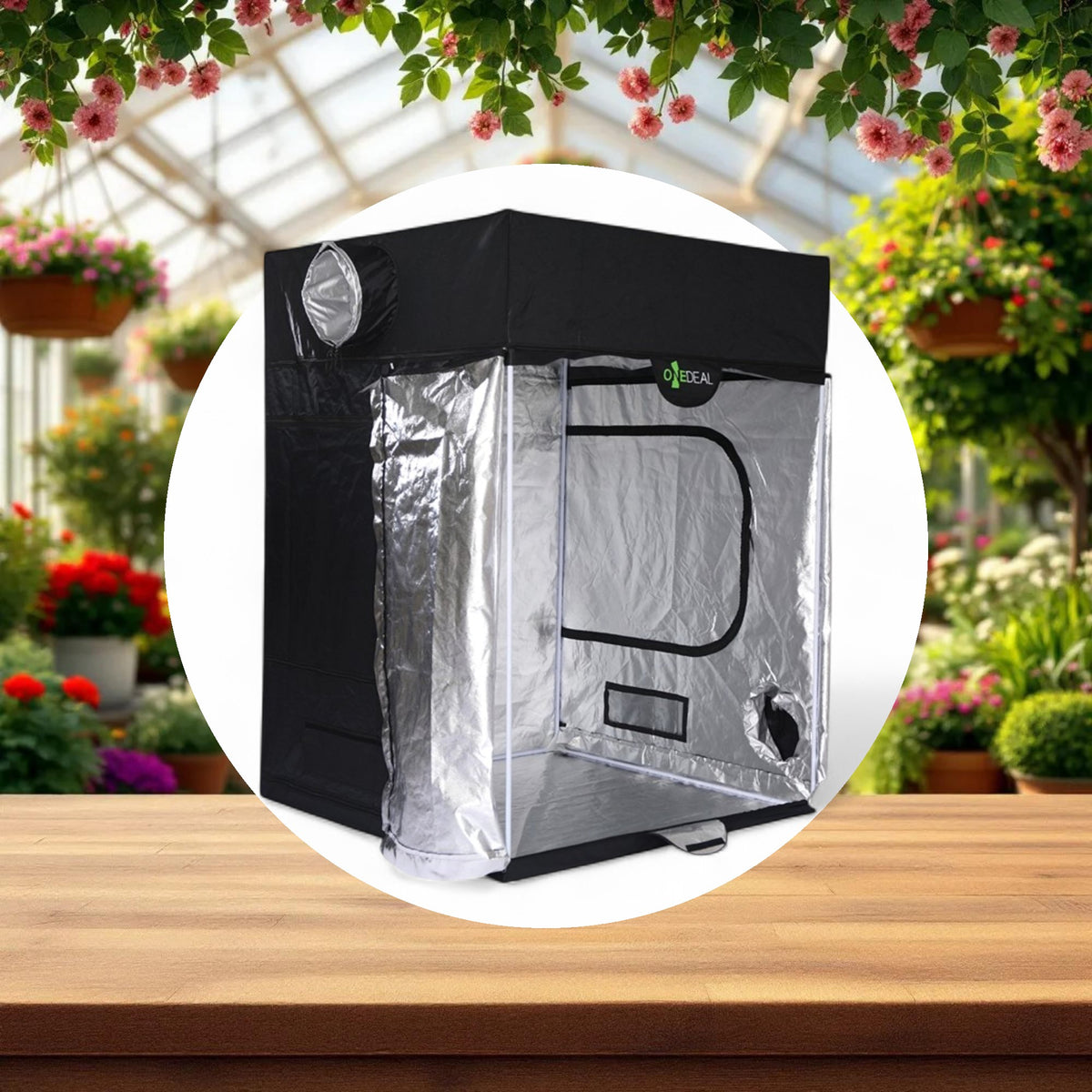 OneDeal Grow Tent 5ft x 5ft x 6.5ft - Image 4