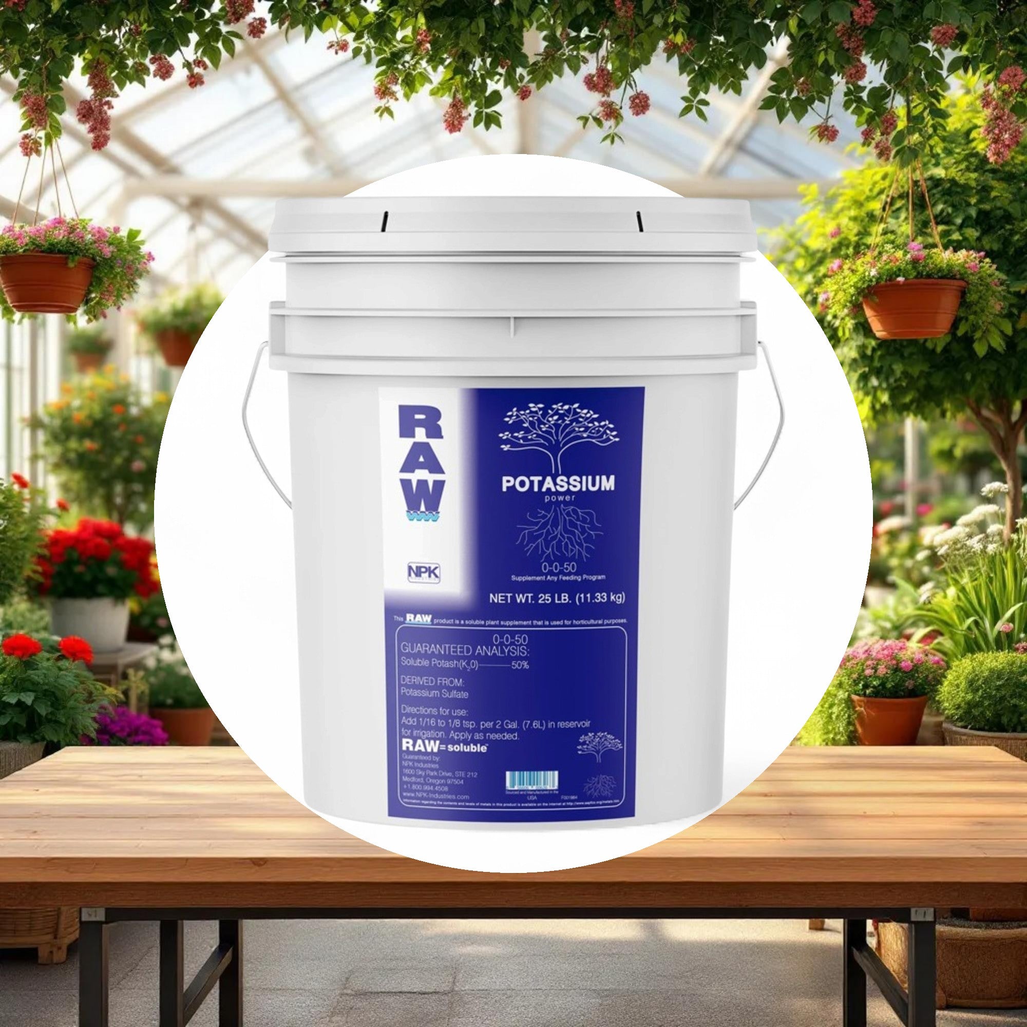 NPK RAW Potassium 25lbs - Image 3