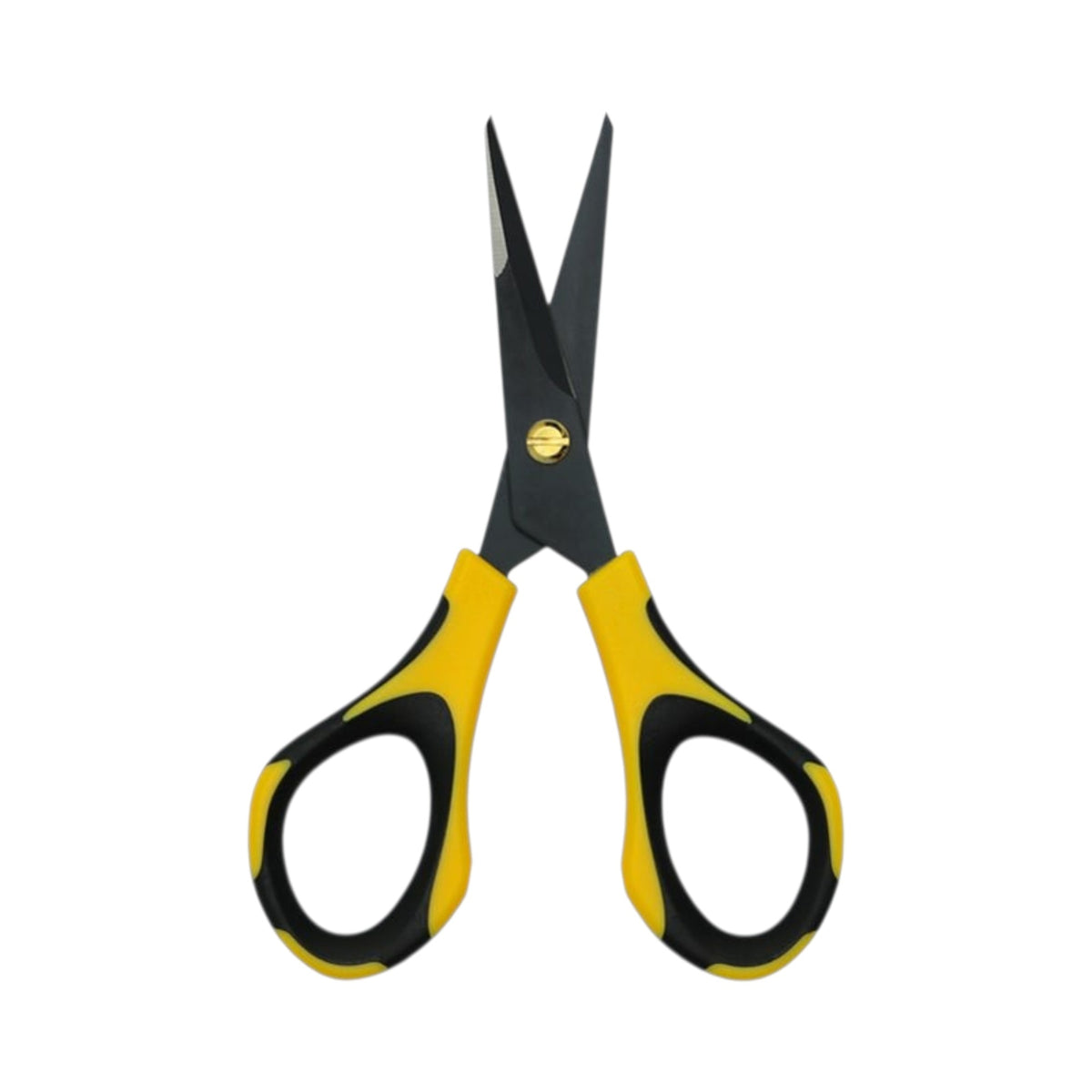 Piranha Pruner Bonsai Scissors - Fluorine Coated - Yellow & Black Handle -4PK