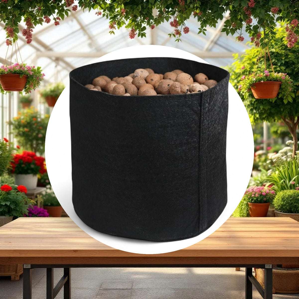10 Gallon Black OneDeal Fabric Grow Pot - Image 3