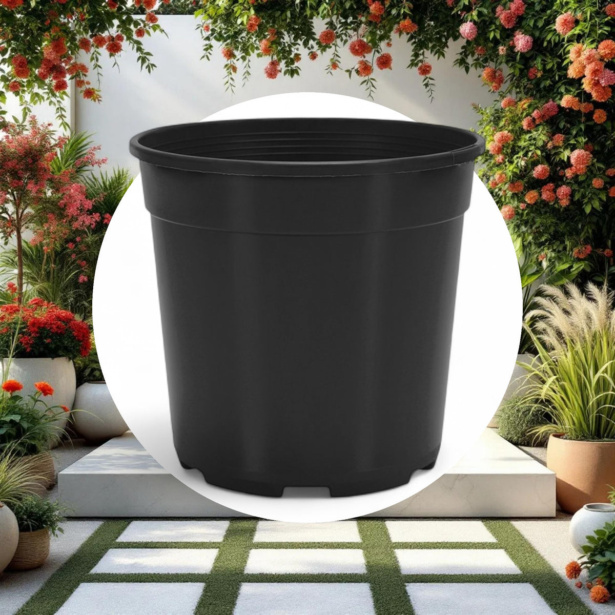 1 Gallon Premium Injection Trade Nursey Pot – 1 Gal – USA - Image 2