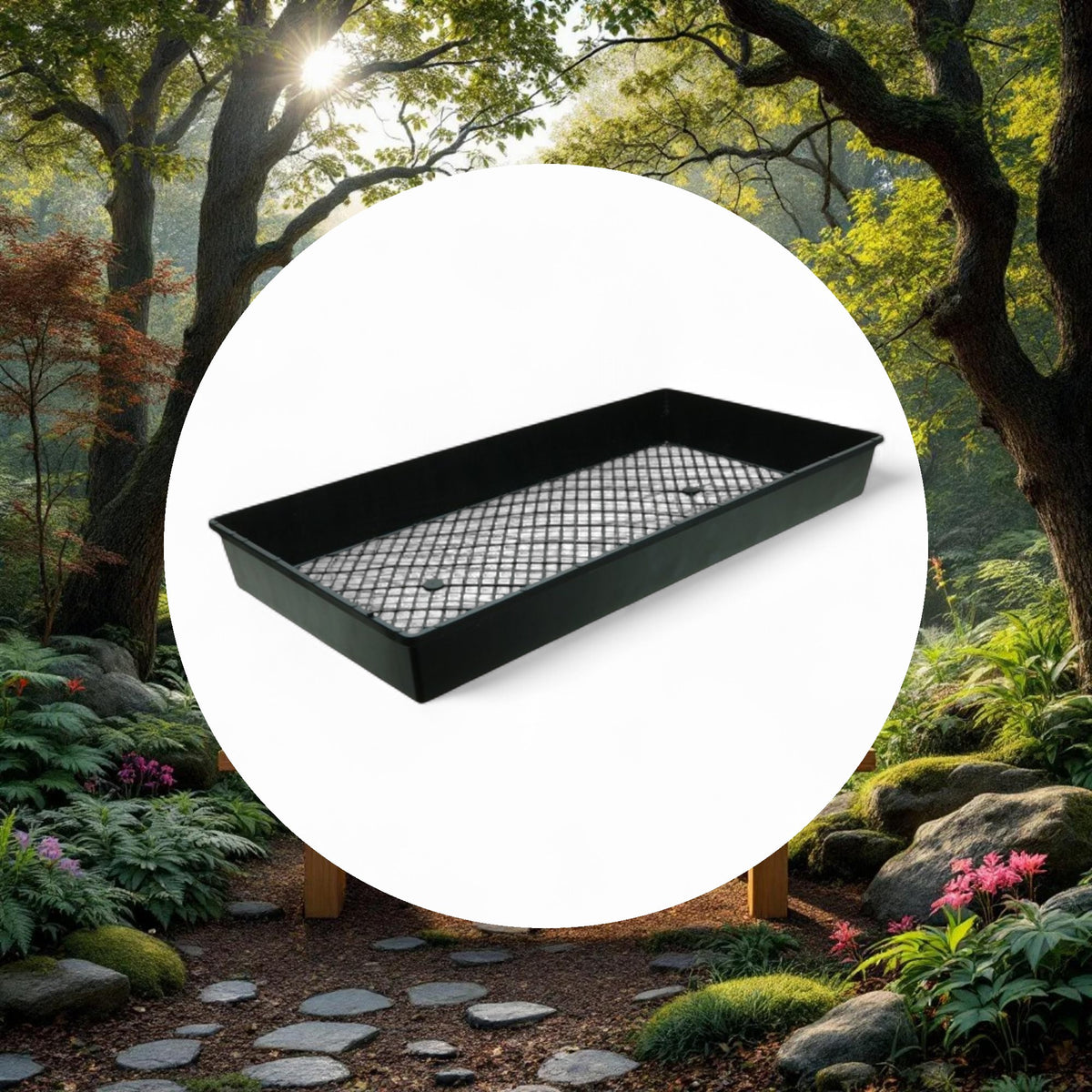 Mesh Web Propagation Tray w/ Drain Holes (10in x 20in) - Image 5
